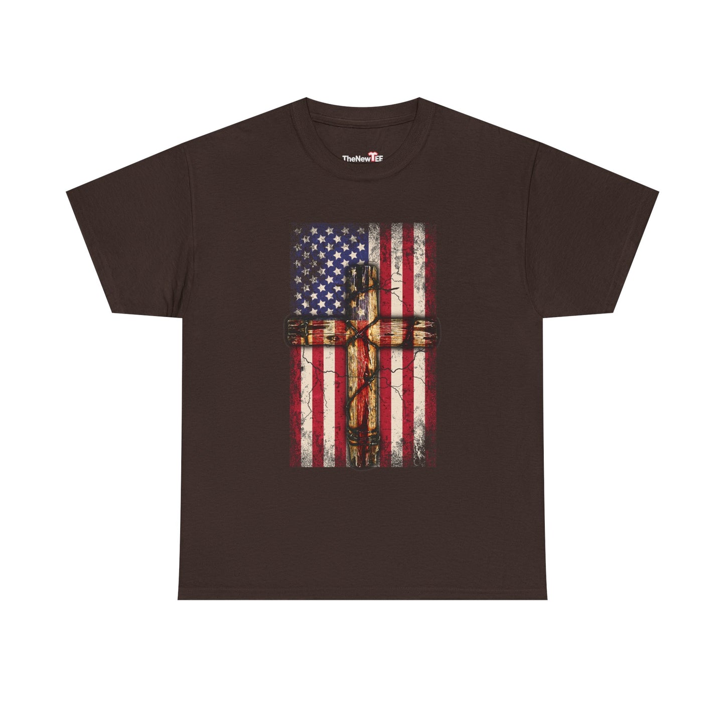 Christian Gift For Men Women Proud American Flag Patriotic - Unisex T-Shirt