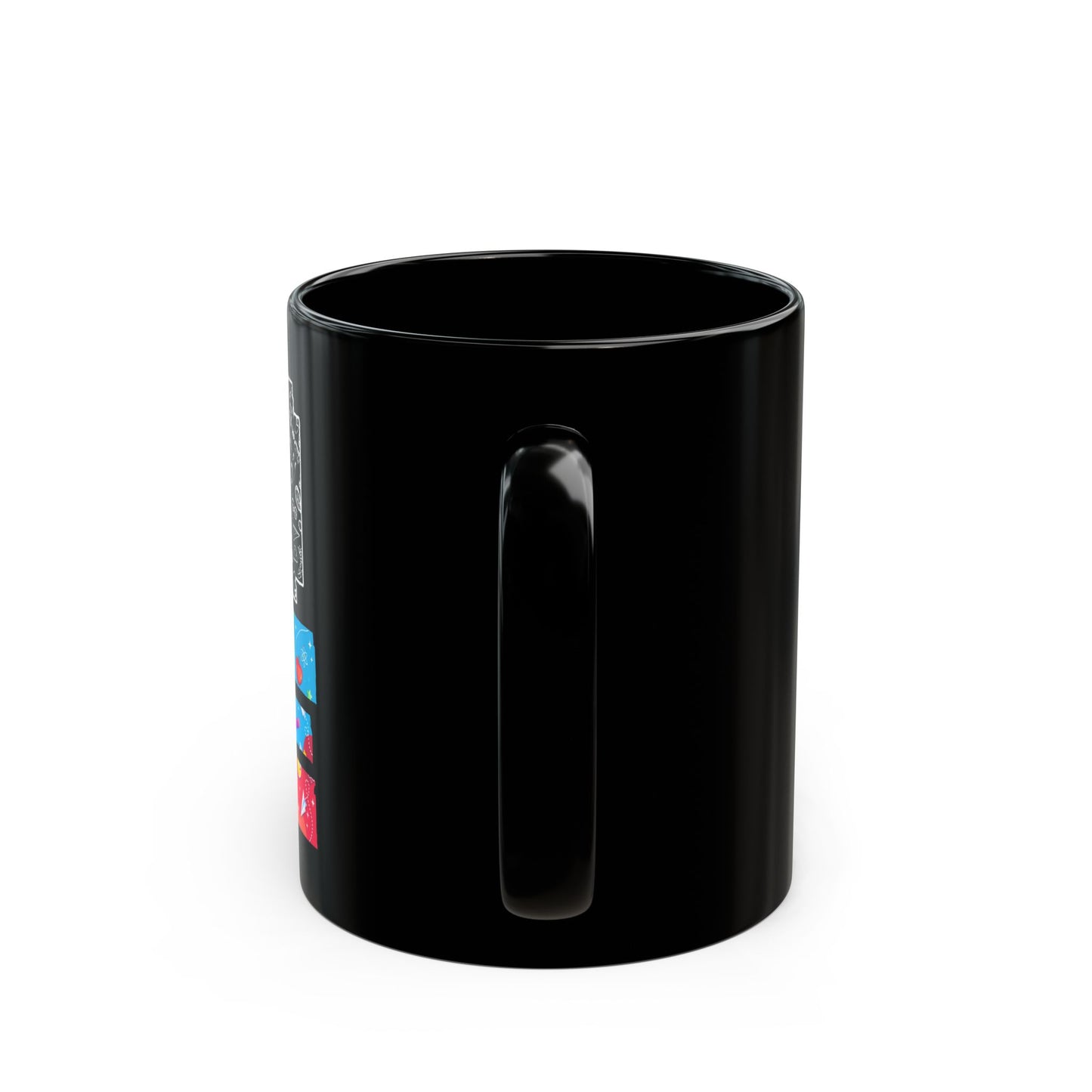 Cute Love Teaching Back To School I Love Teacher Life - Black Mug