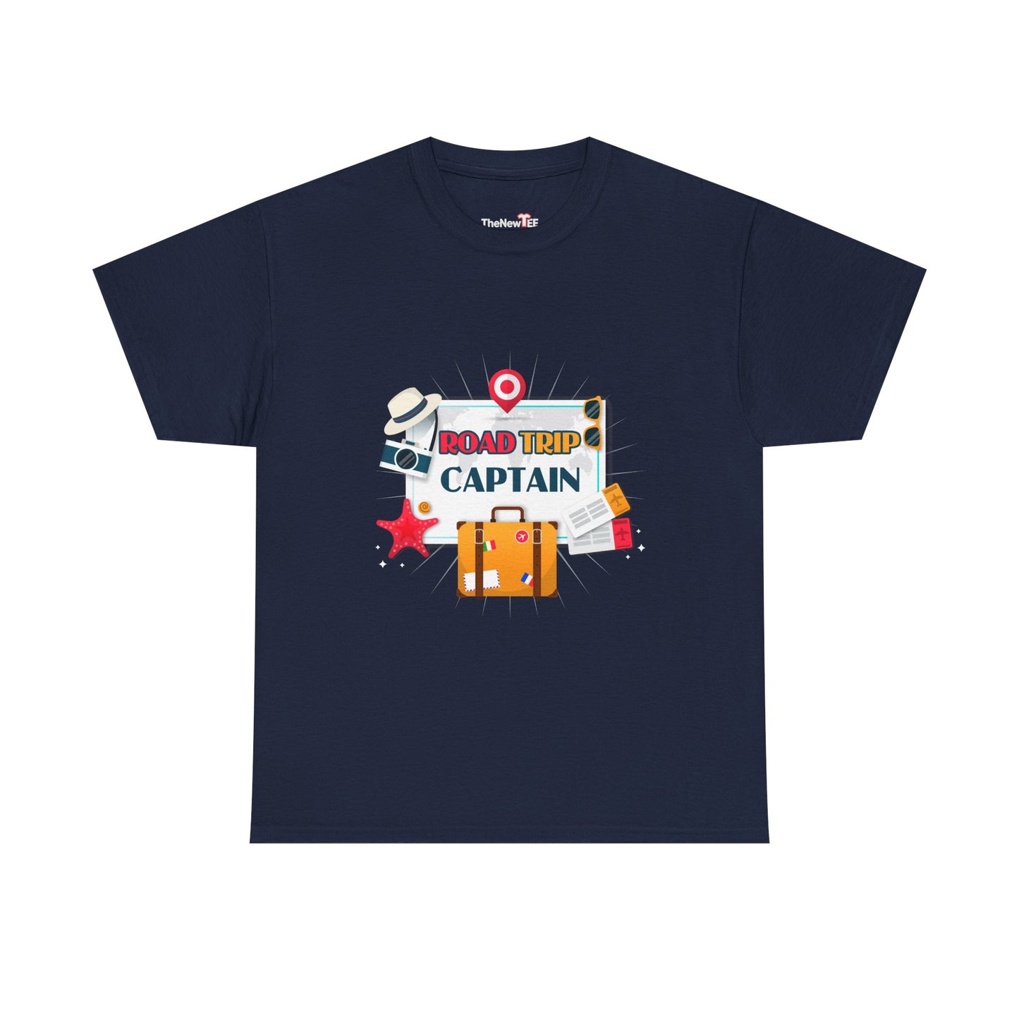Road Trip Captain Design Outdoor Rv Camping Group Gift - Unisex T-Shirt