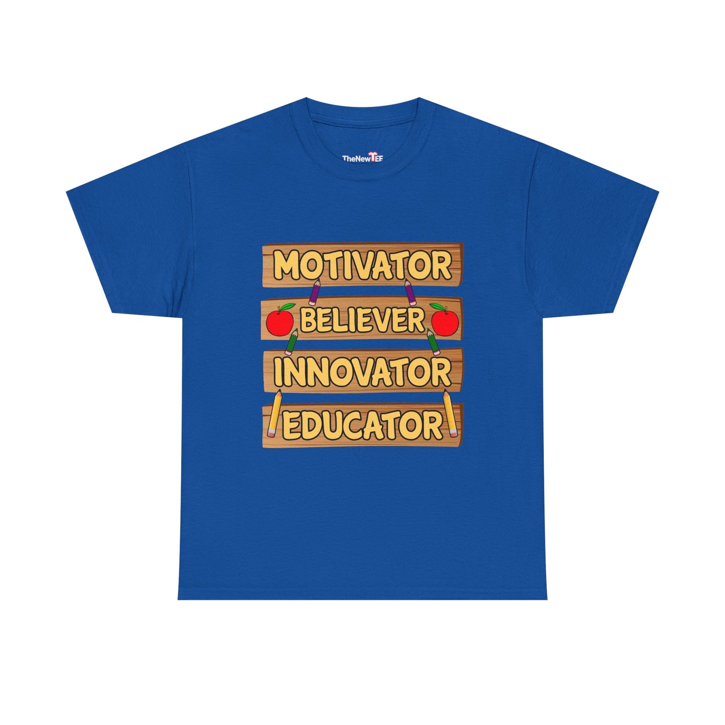 Teacher Motivator Believer Innovator Educator - Unisex T-Shirt