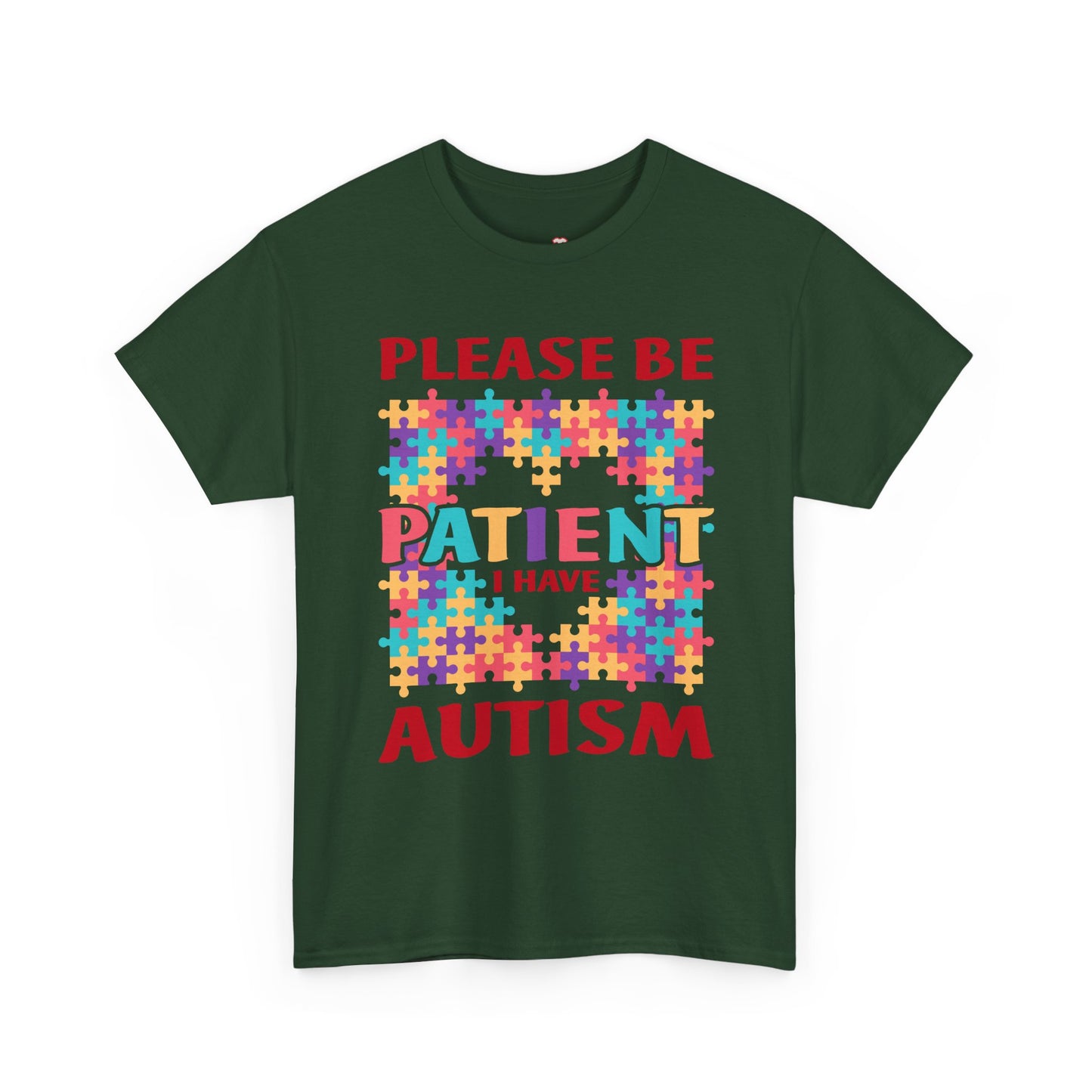 Please Be Patient I Have Autism Puzzle Hand Gift - Unisex T-Shirt