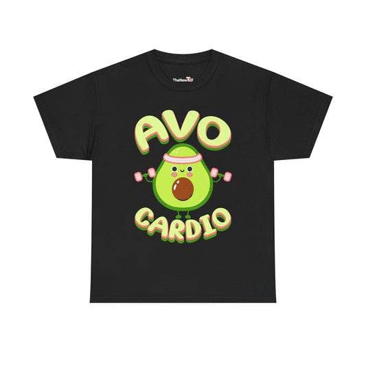 Funny Avo Cardio Veggie Fitness - Unisex Graphic T-Shirt