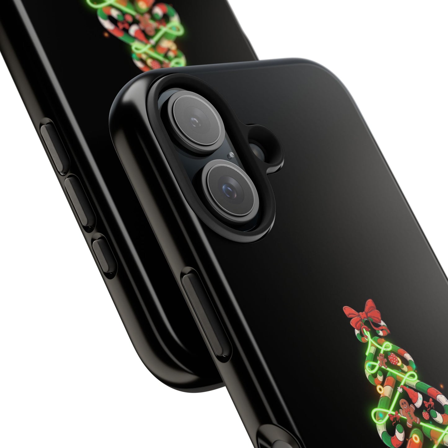 Christmas Candy Cane Xmas Tree Light Gifts - Tough Phone Case