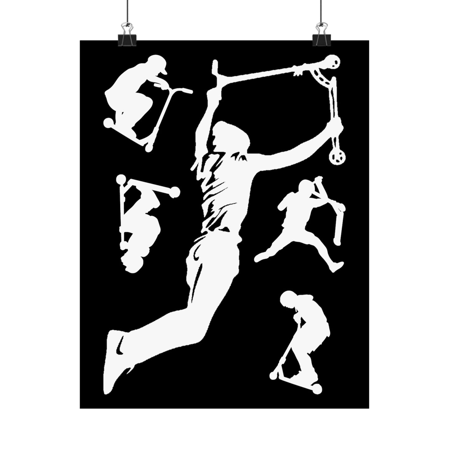 Stunt Scooter Scootering Tricks - Wall Art