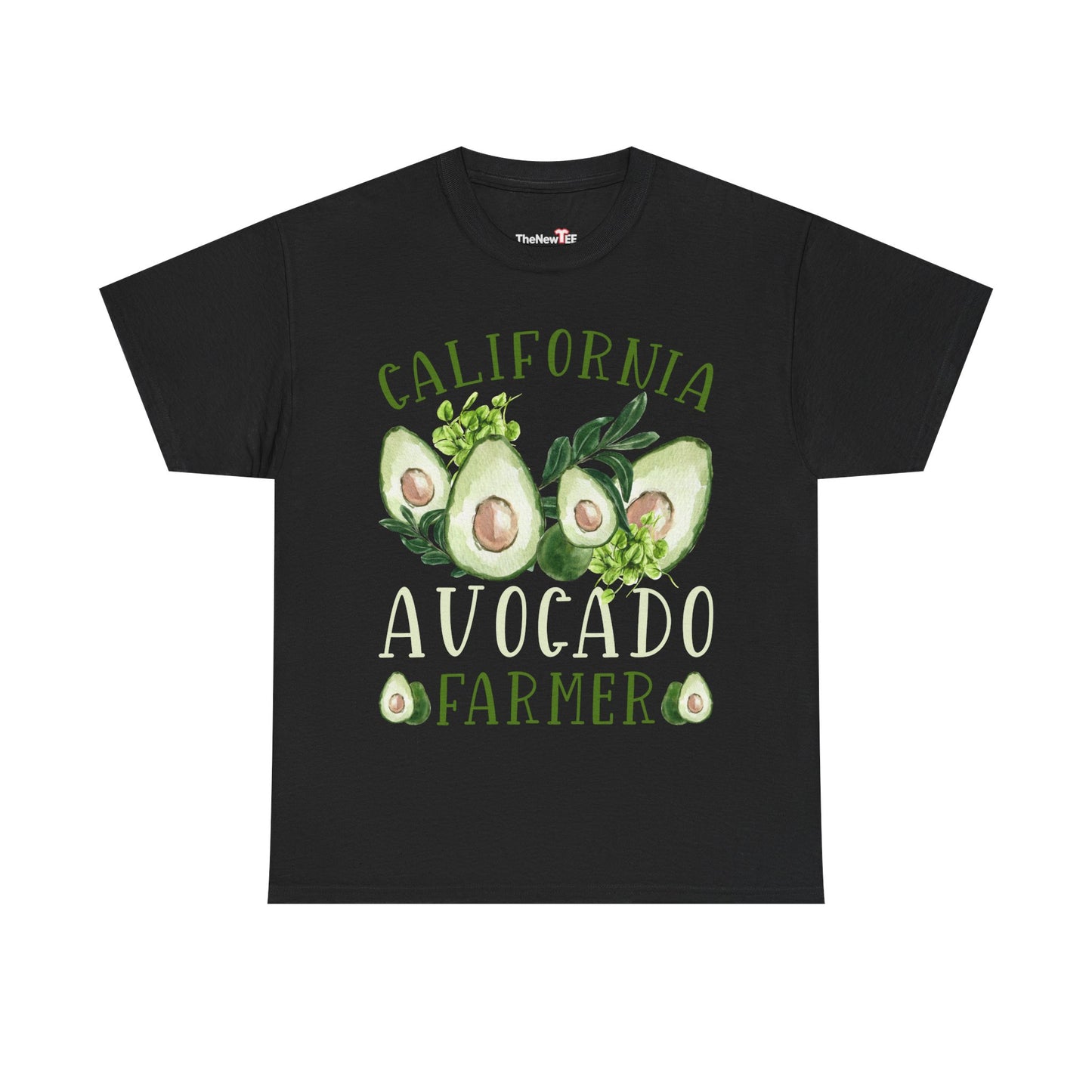 Vegan Food And Avocado Lover Or Guacamole Or Avocado Farmer - Unisex Graphic T-Shirt