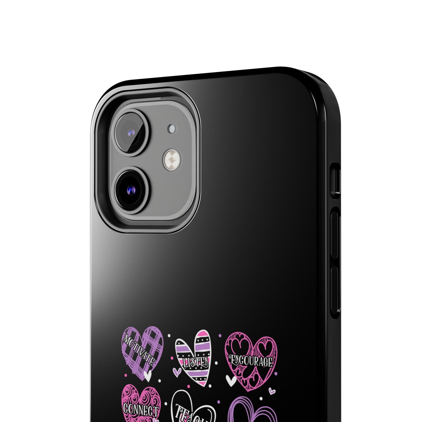 School Secretary Hearts Valentine Valentines Day - Tough Phone Case