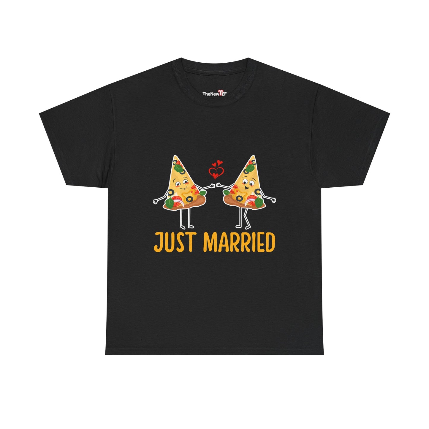 Just Married Pizza Slice - Unisex T-Shirt