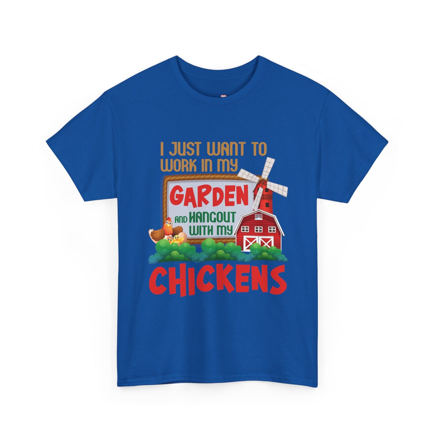 Farm Bird Chicken Funny Gardener Gift Farmer Gardening - Unisex T-Shirt