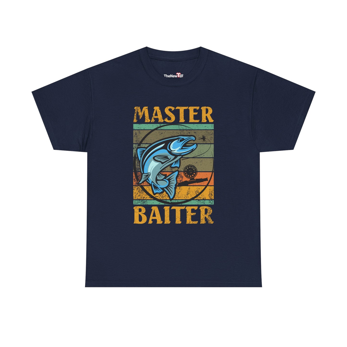 Master Baiter Vintage Bass Fishing Funny Camping - Unisex T-Shirt