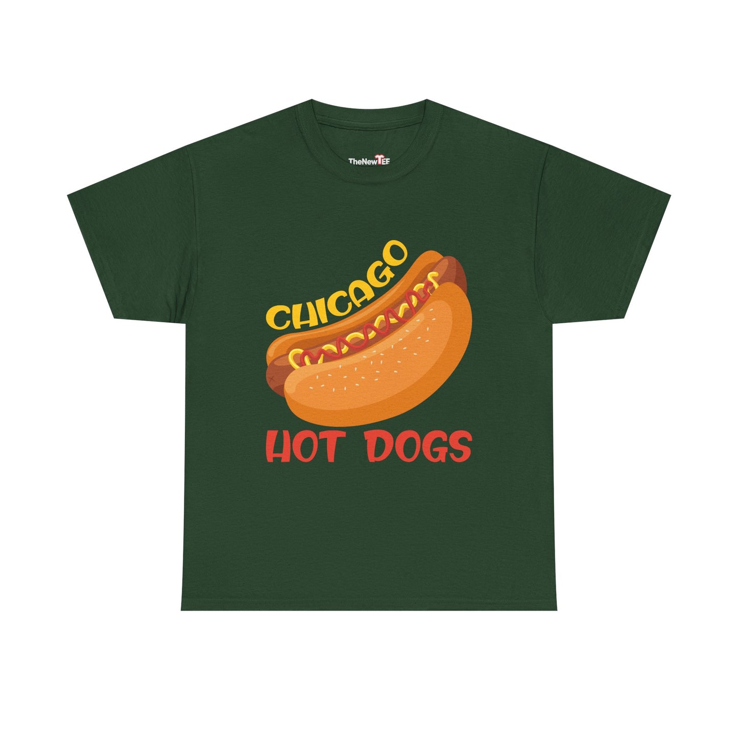 Chicago Hot Dogs & Bbq Condiments - Unisex T-Shirt