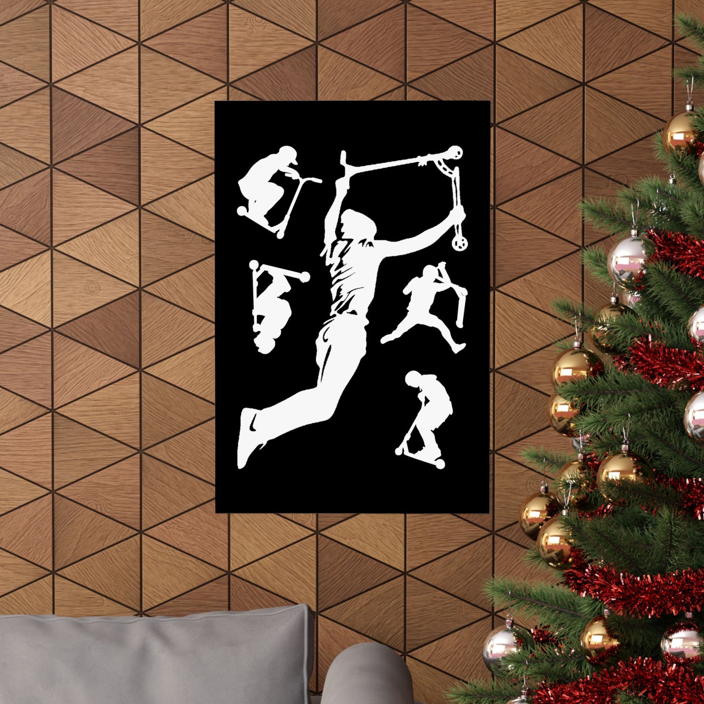 Stunt Scooter Scootering Tricks - Wall Art