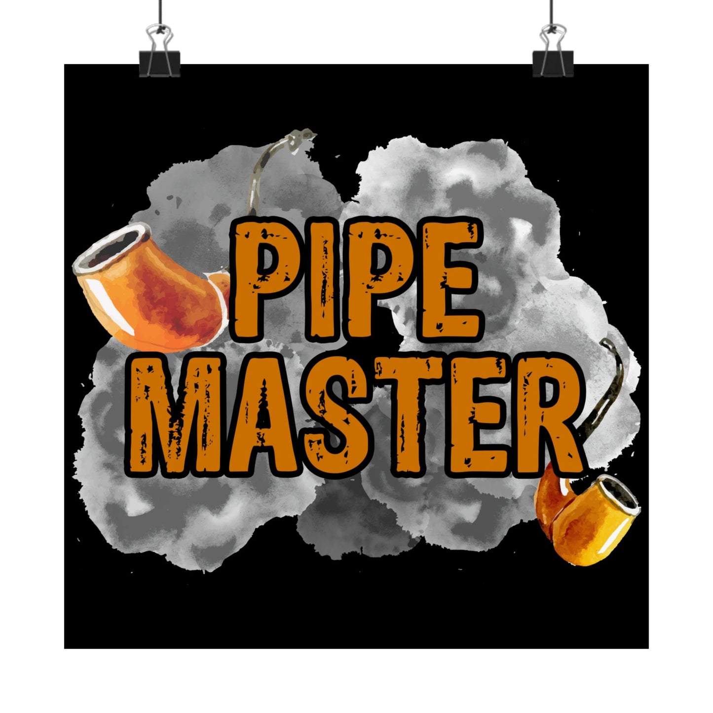 Pipe Smoking - Wall Art