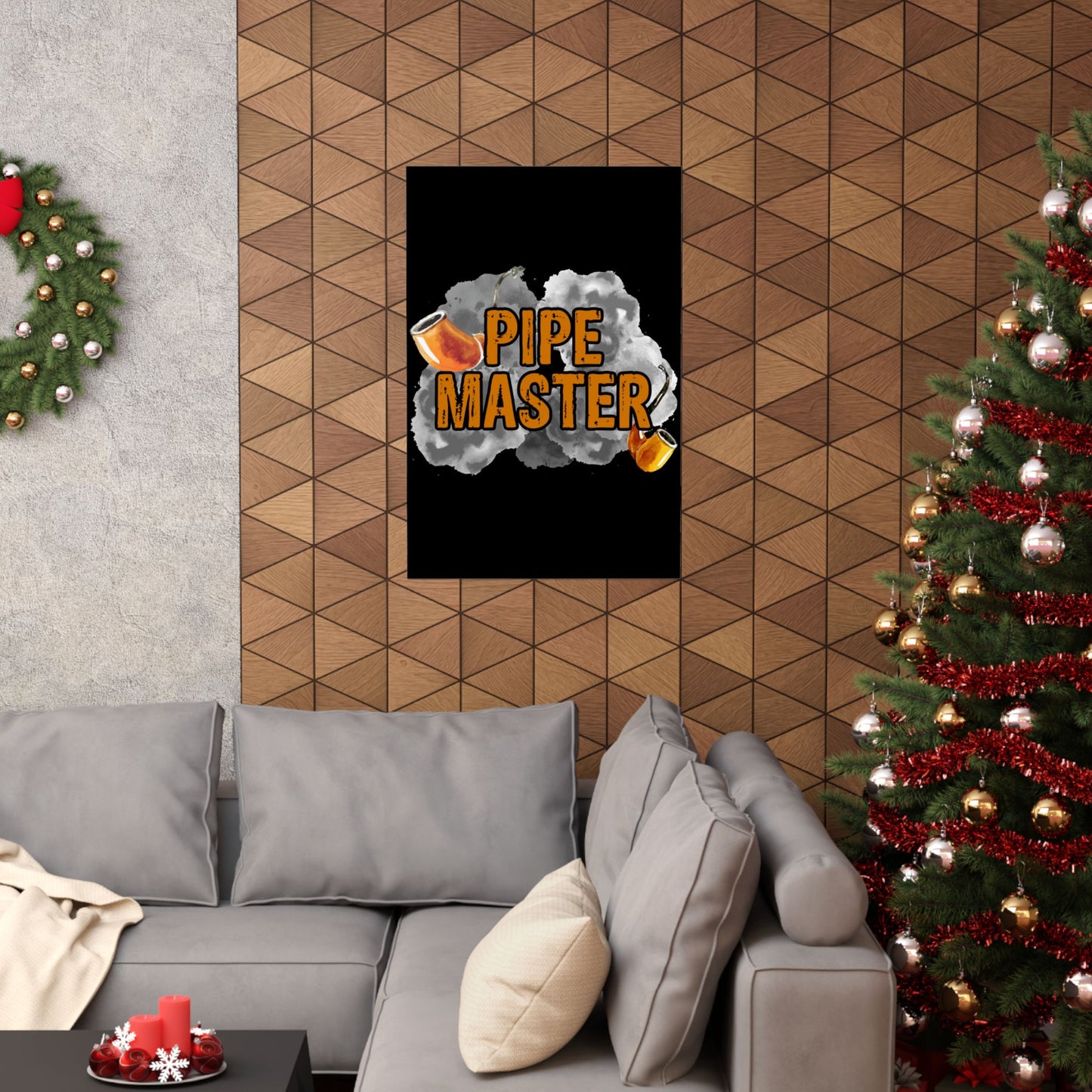 Pipe Smoking - Wall Art
