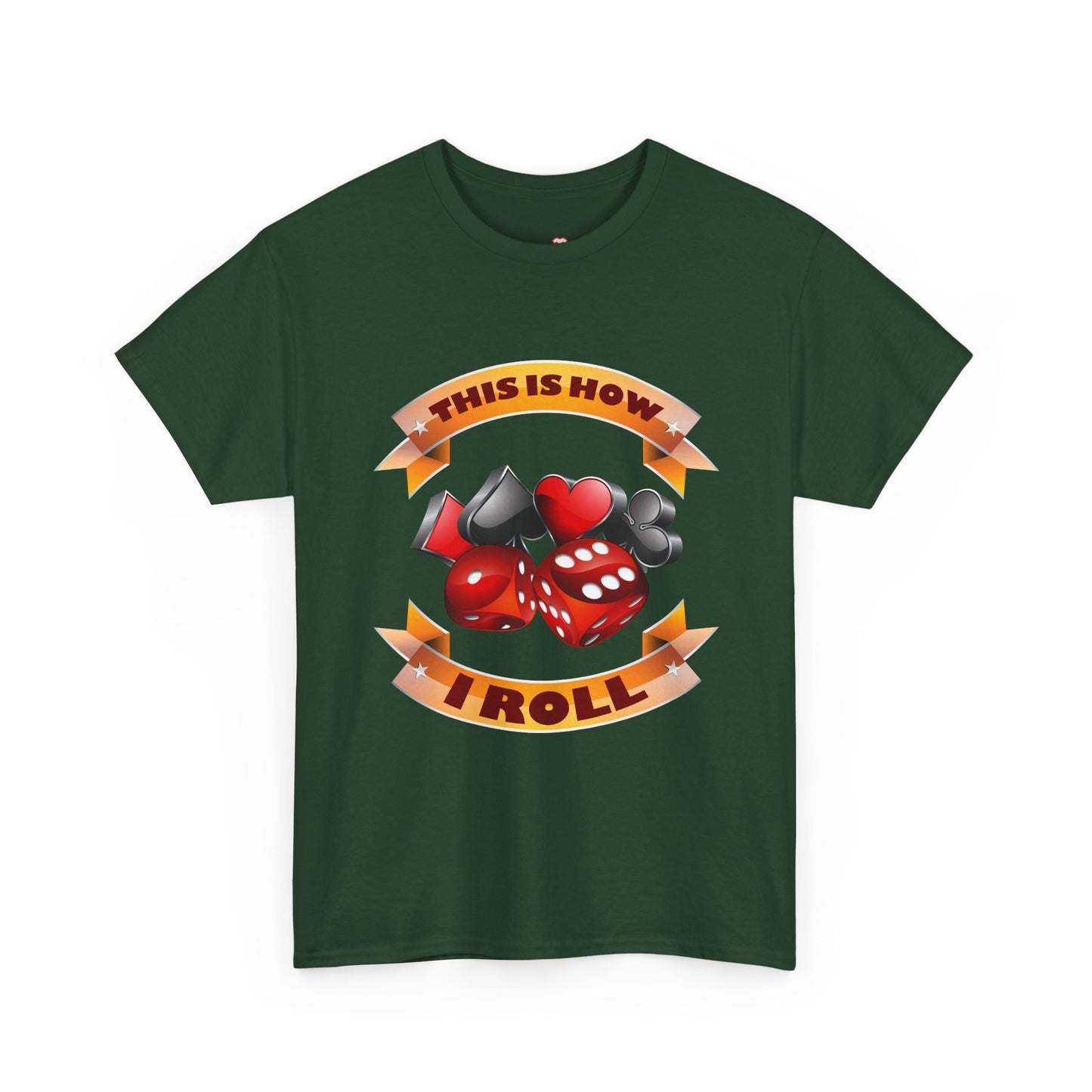 This Is How I Roll Funny Casino Themed Dice Gambling Humor - Unisex T-Shirt