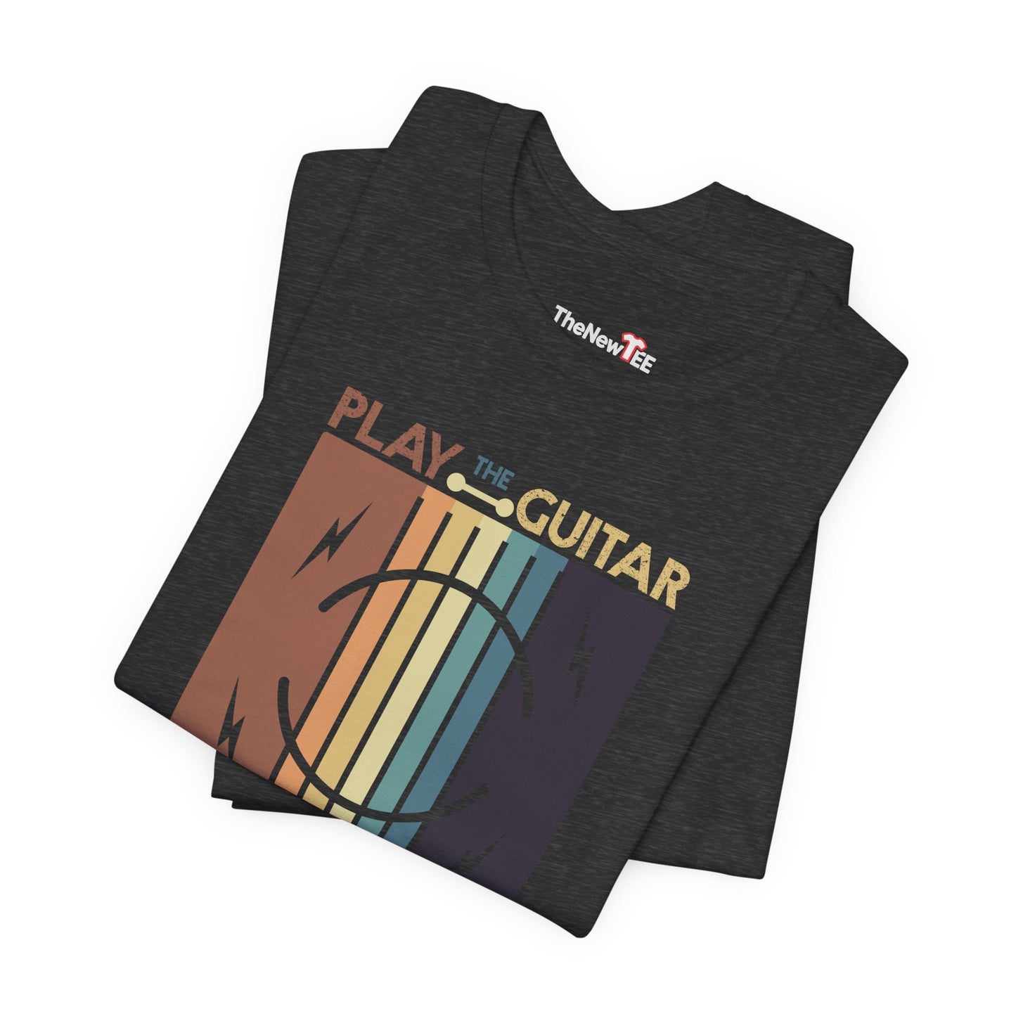 Retro Guitar Player Saying Dog Owner Guitarist I Pet Dogs T-shirt