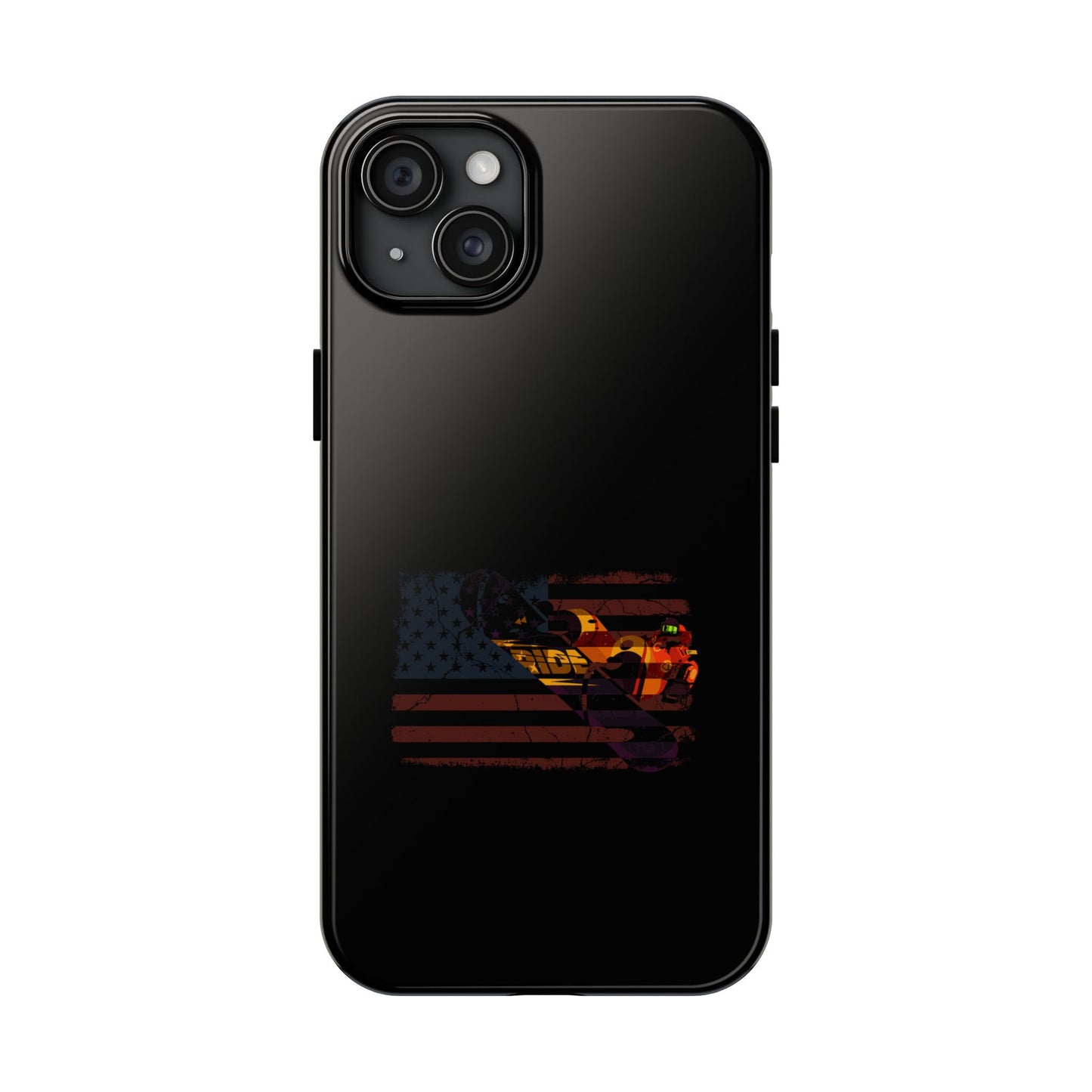 American Flag Camouflage Snowboarding Snowboarder Snowboard Tough Phone Case