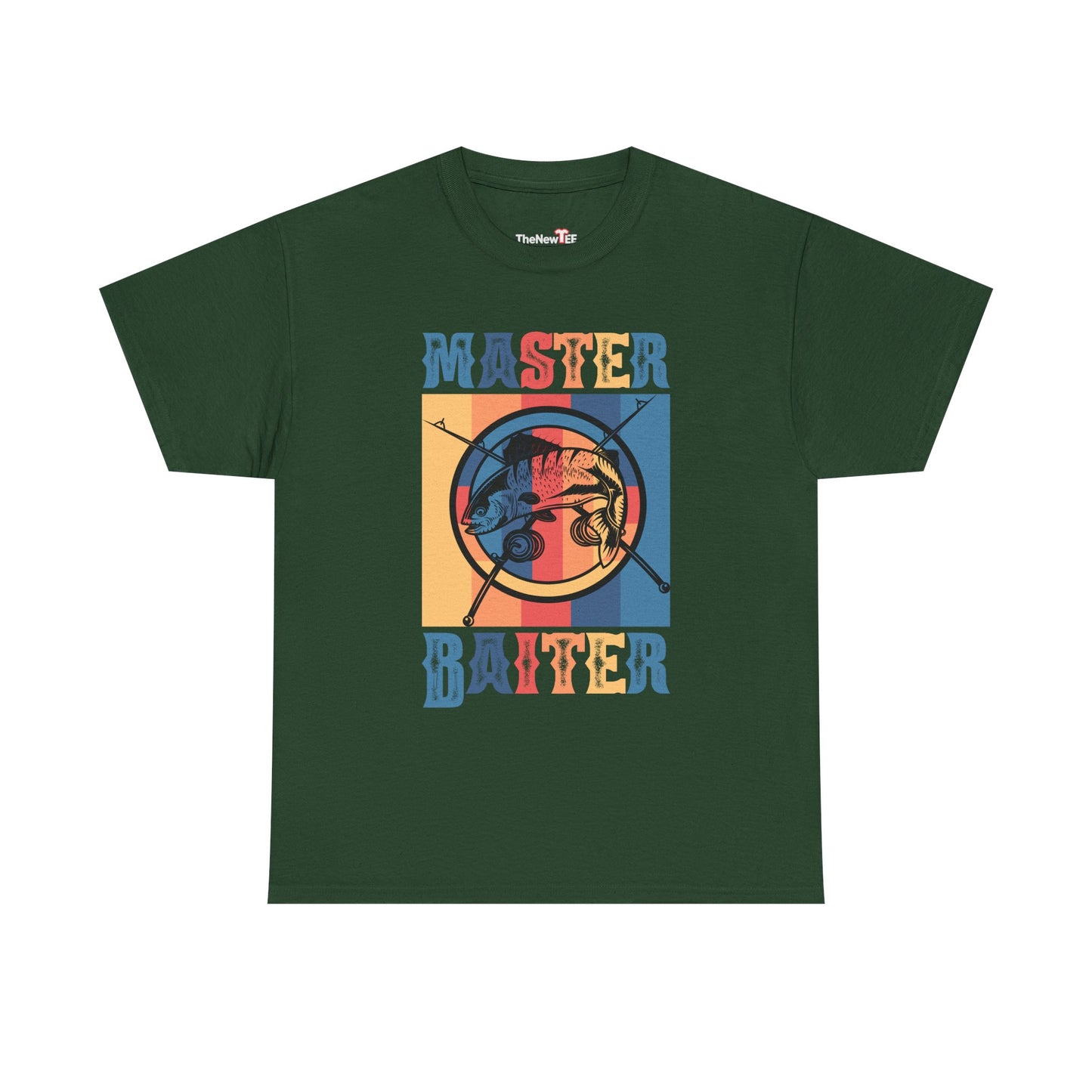 Master Baiter Vintage Bass Fishing Funny Camping - Unisex T-Shirt