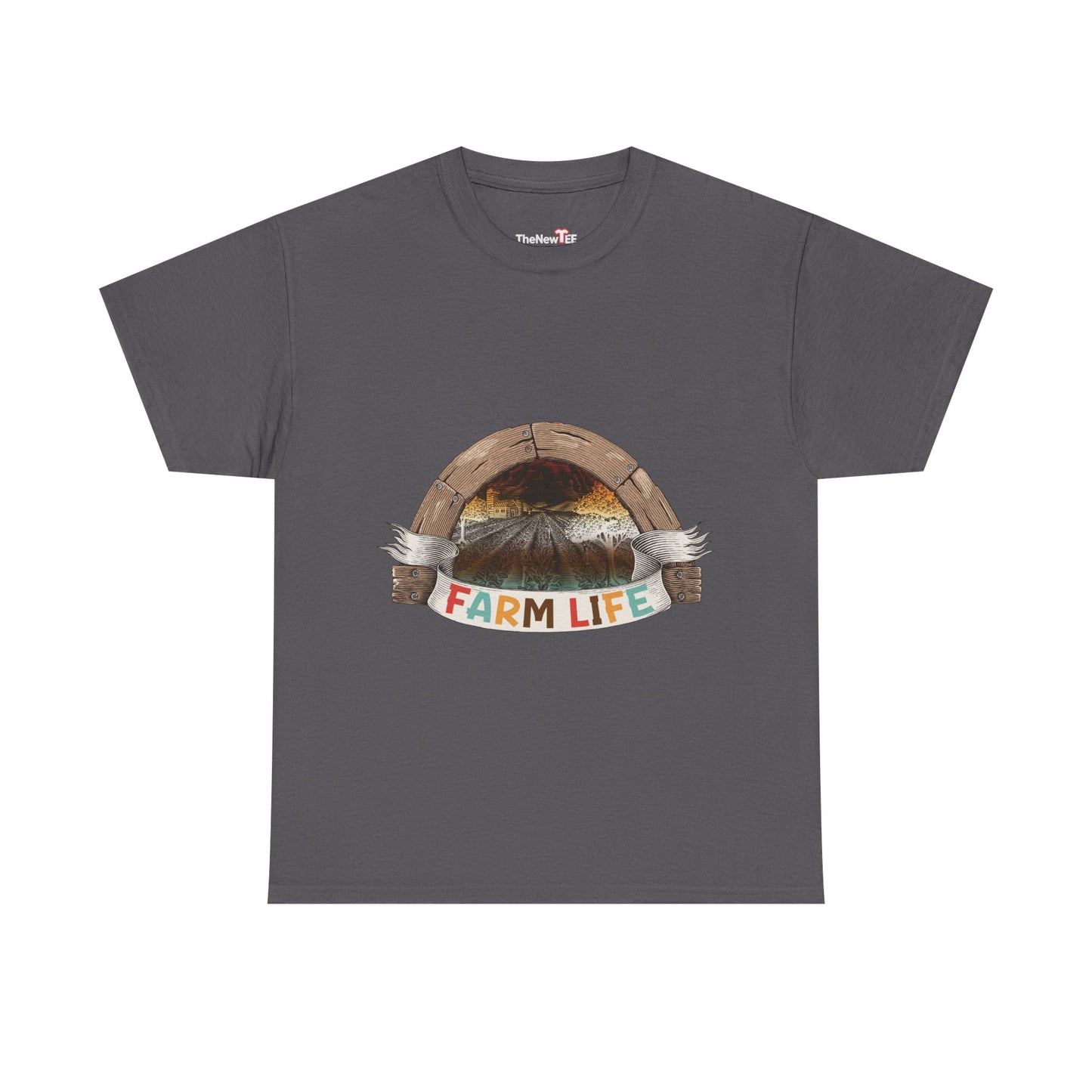 Retro Vintage Farm Life Farming Tractor Family Farmer Gift - Unisex Graphic T-Shirt