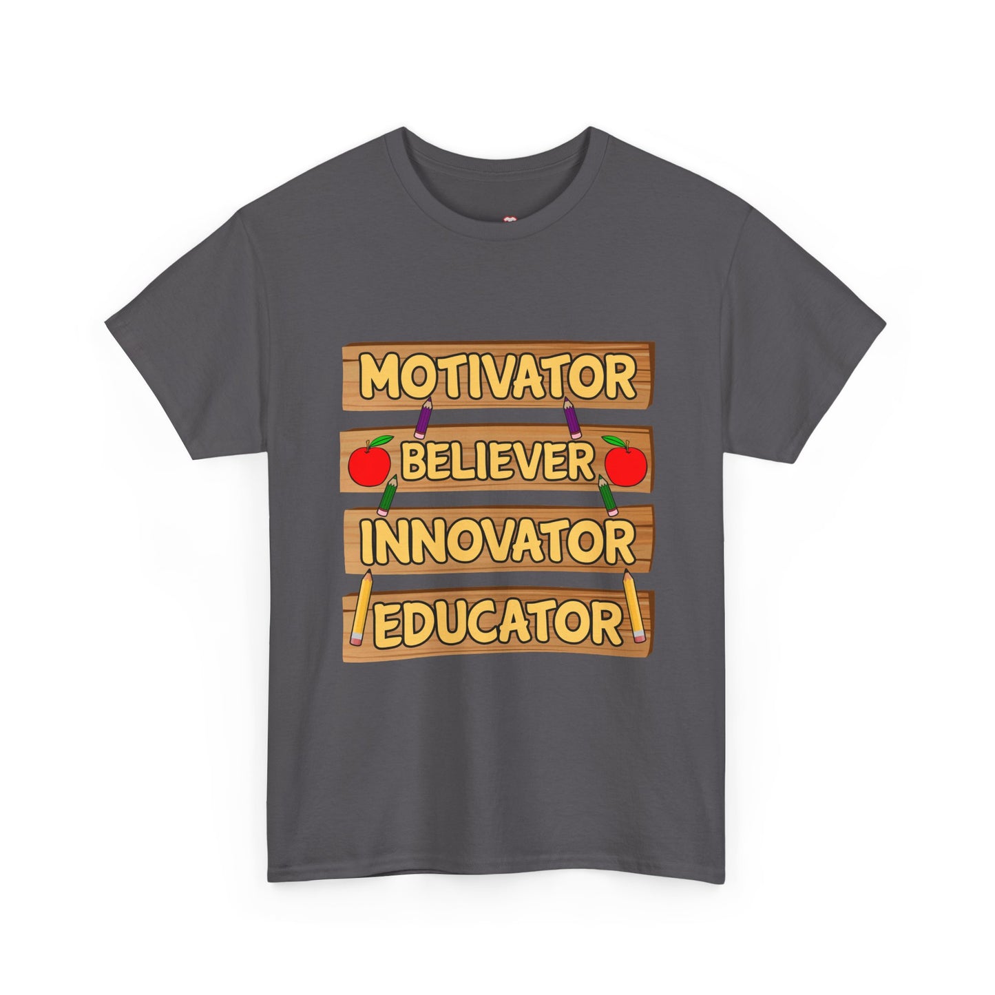 Teacher Motivator Believer Innovator Educator - Unisex T-Shirt