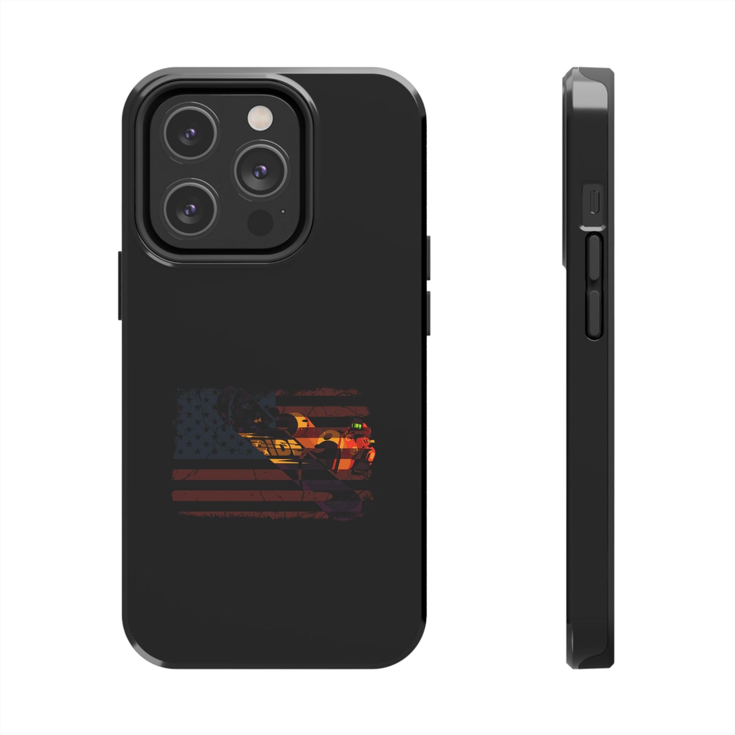American Flag Camouflage Snowboarding Snowboarder Snowboard Tough Phone Case
