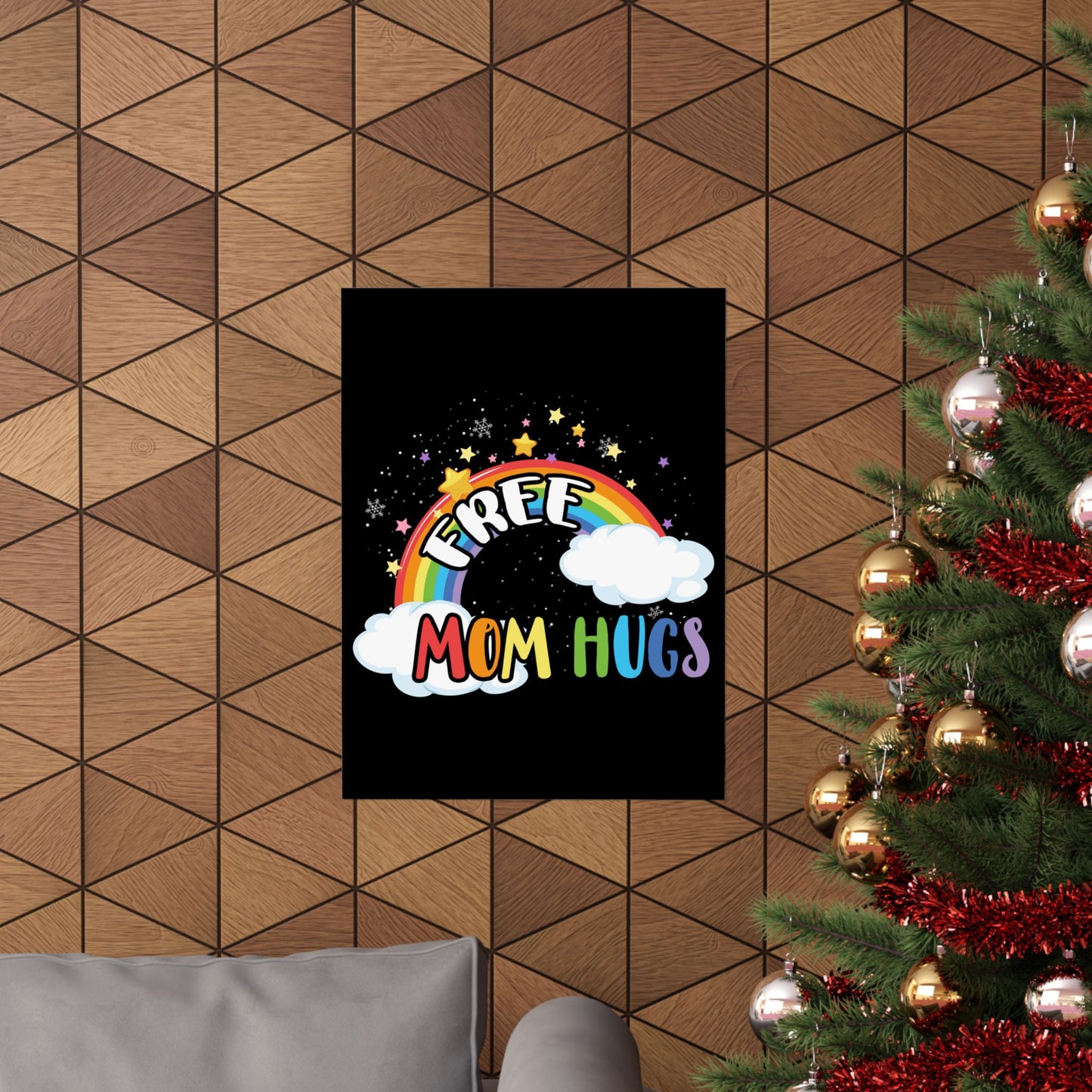 Free Mom Hugs - Wall Art