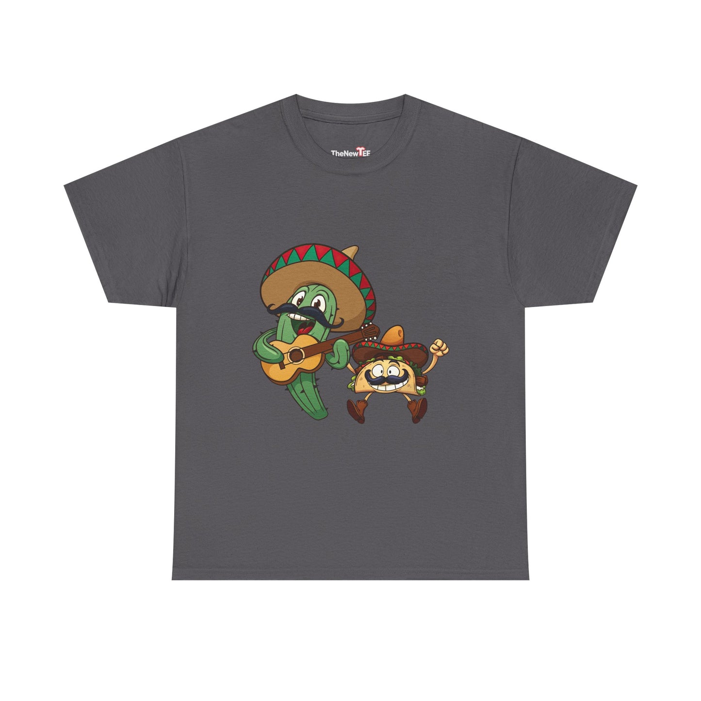Guitar Mexico Fiesta Cactus Guitarist Sombrero Cinco De Mayo - Unisex T-Shirt