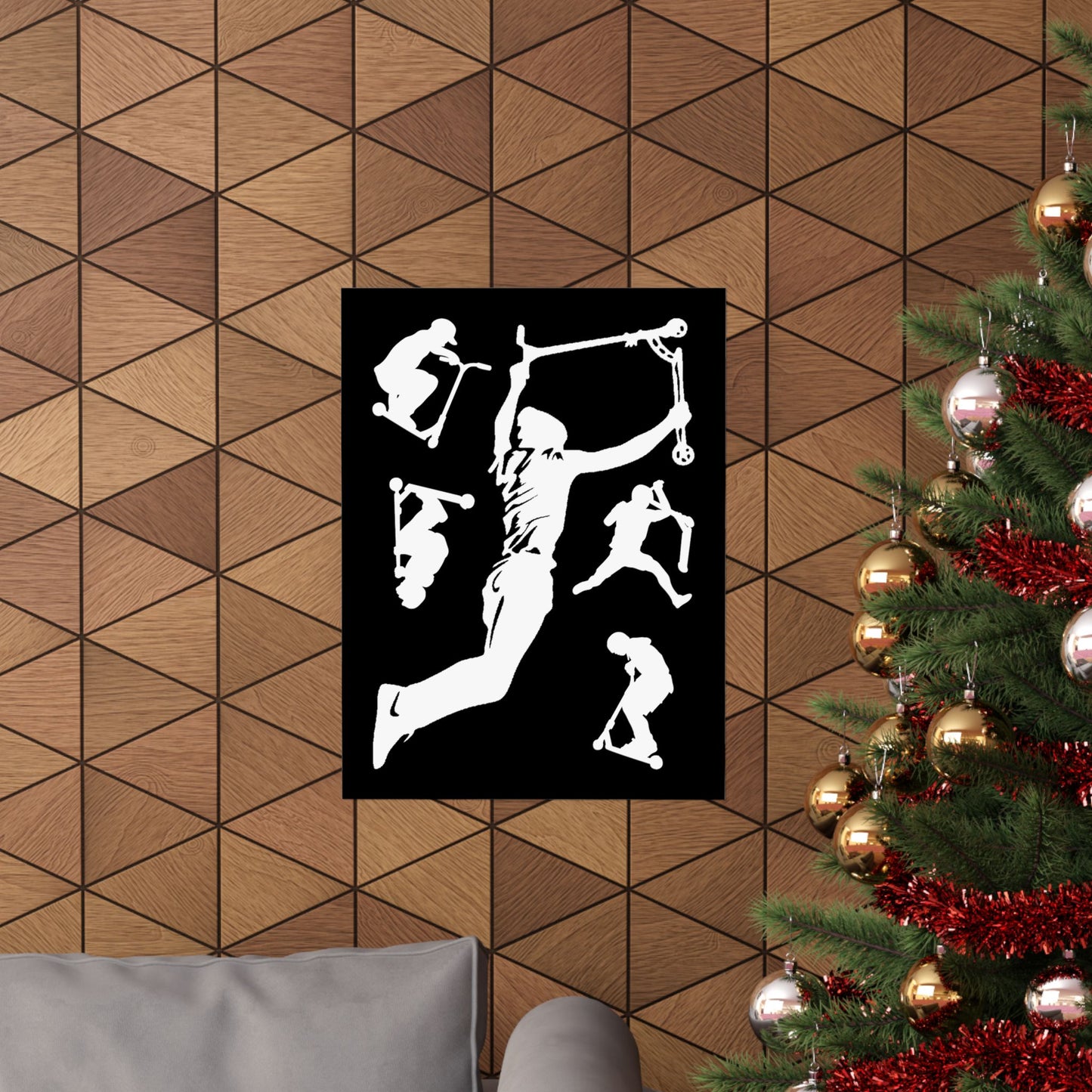 Stunt Scooter Scootering Tricks - Wall Art
