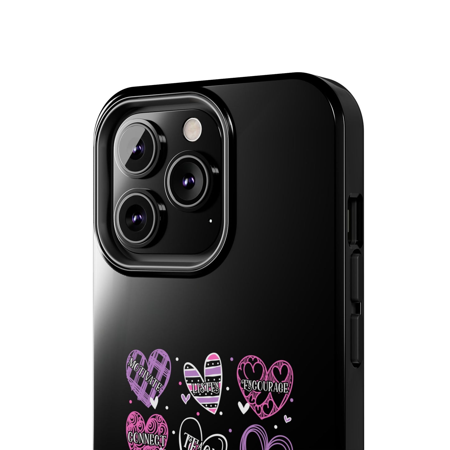 School Secretary Hearts Valentine Valentines Day - Tough Phone Case