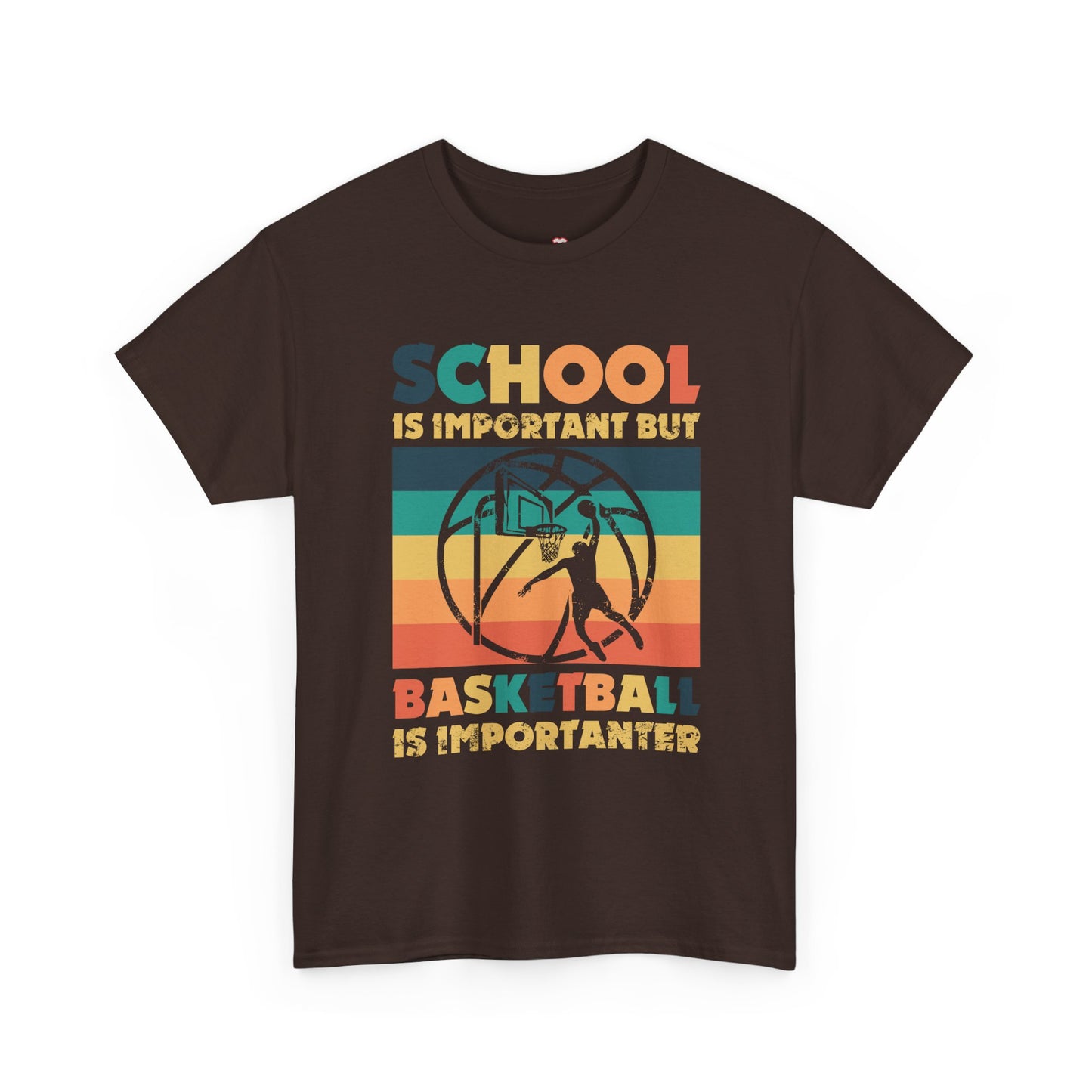 School Is Important But Basketball Is Importanter - Unisex T-Shirt