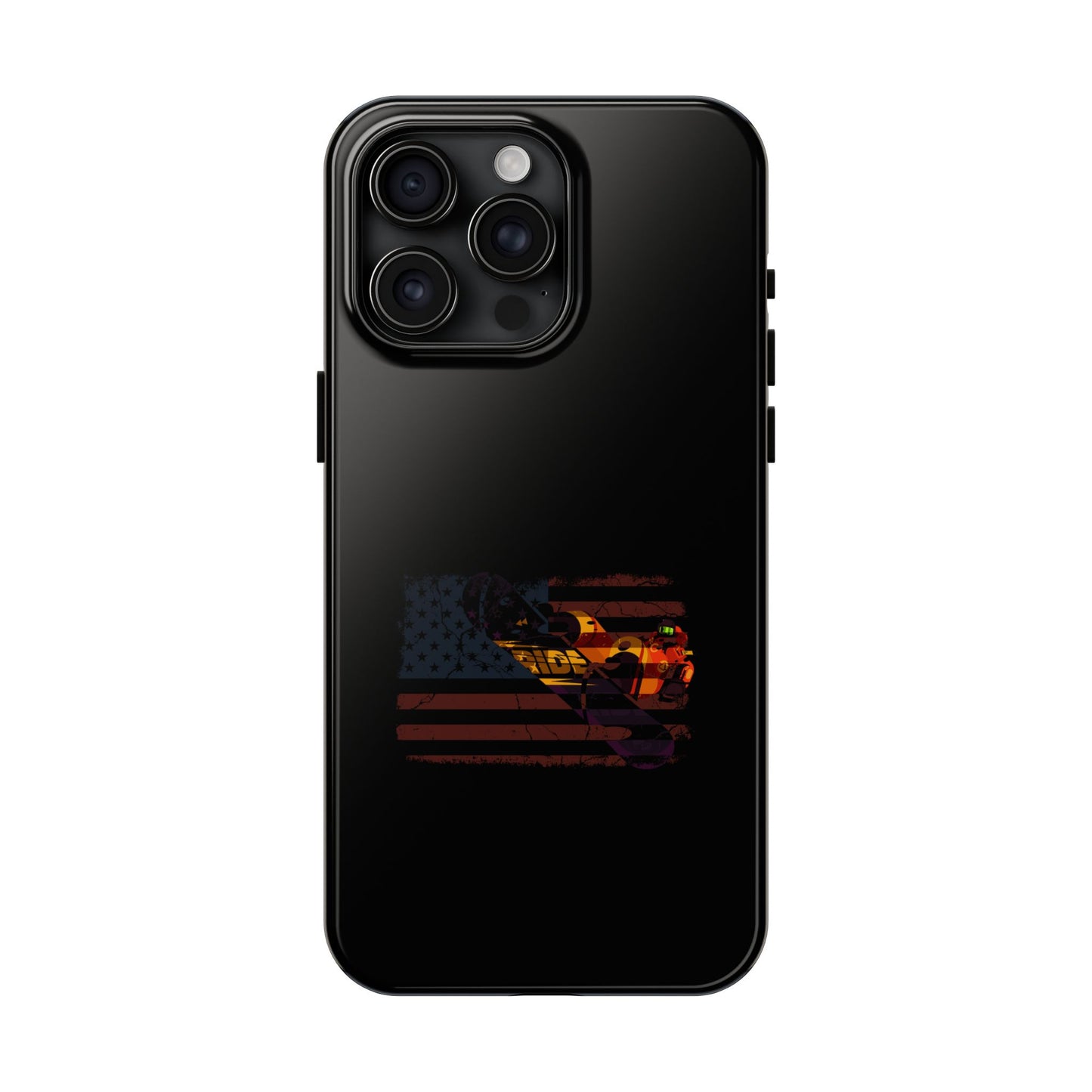 American Flag Camouflage Snowboarding Snowboarder Snowboard Tough Phone Case
