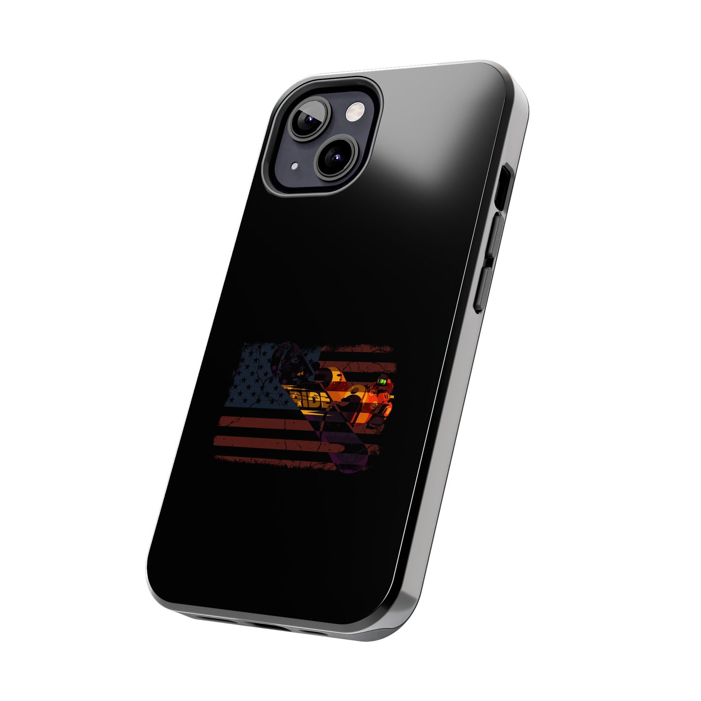 American Flag Camouflage Snowboarding Snowboarder Snowboard Tough Phone Case