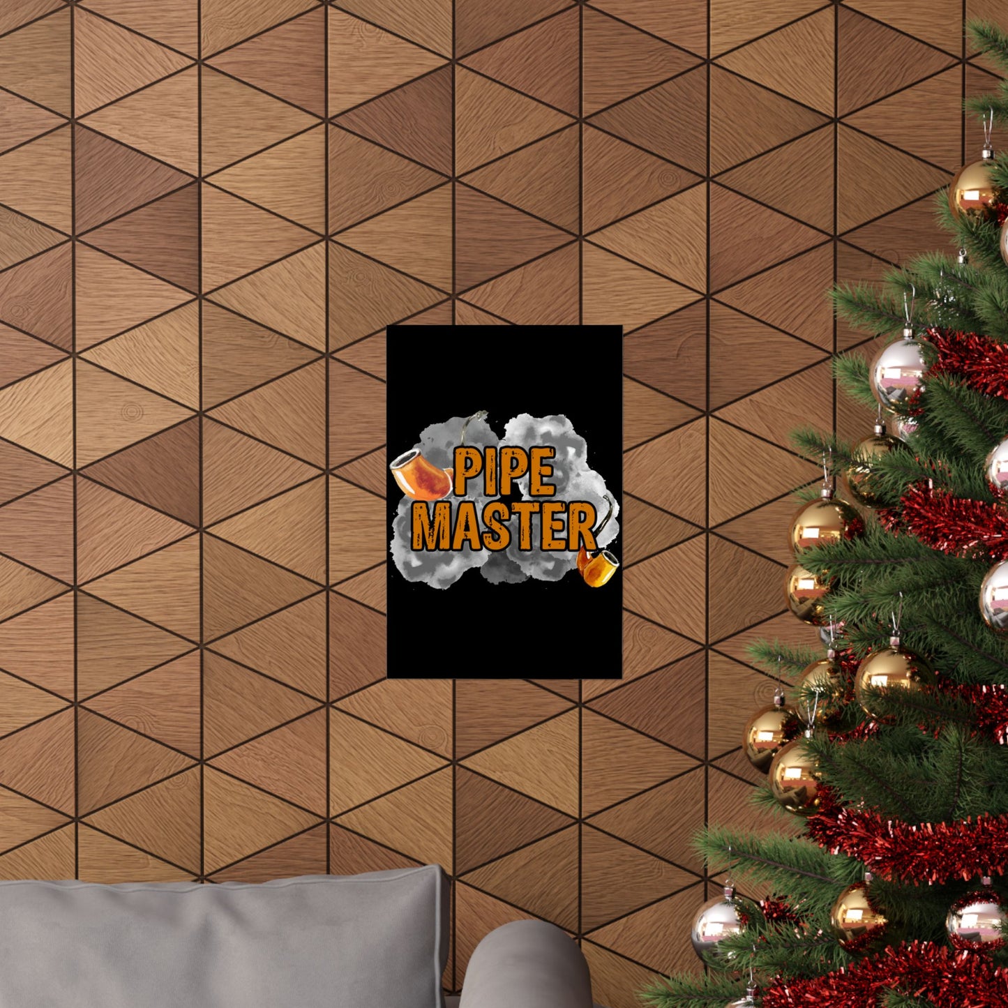 Pipe Smoking - Wall Art