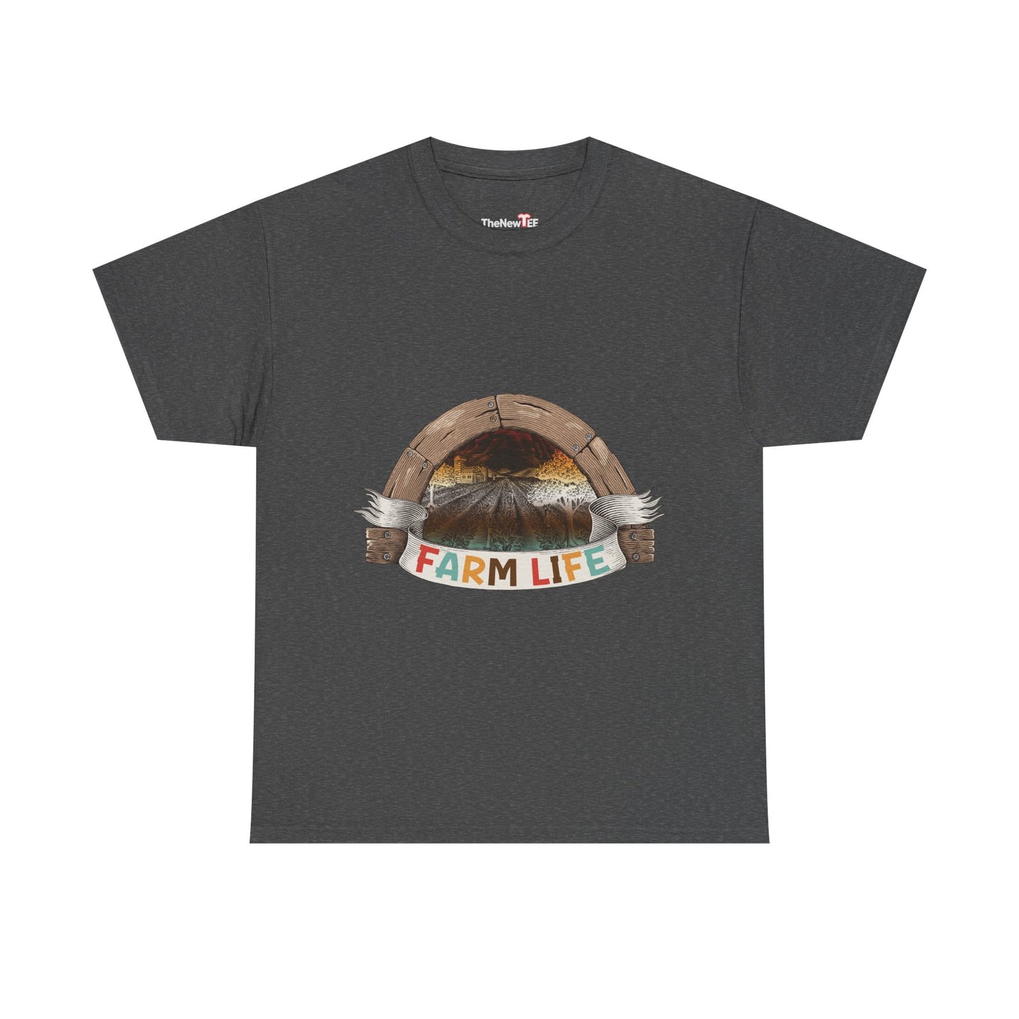 Retro Vintage Farm Life Farming Tractor Family Farmer Gift - Unisex Graphic T-Shirt