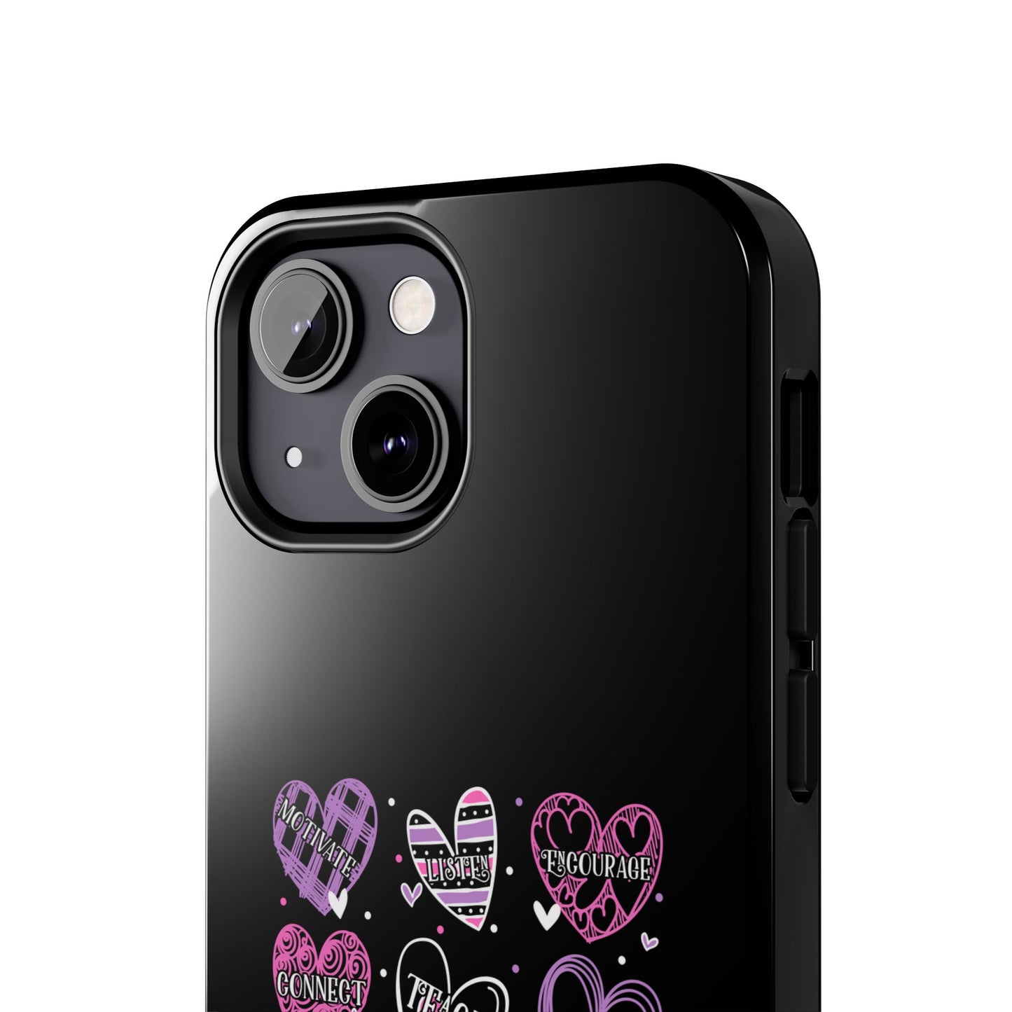 School Secretary Hearts Valentine Valentines Day - Tough Phone Case