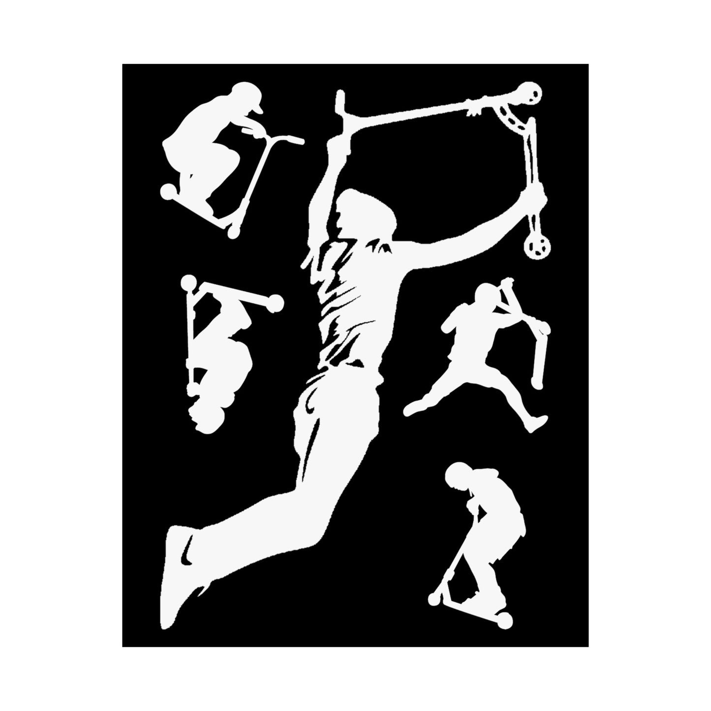 Stunt Scooter Scootering Tricks - Wall Art