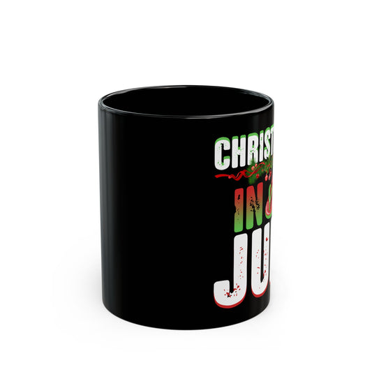 Christmas In July Flip Flops Summer Beach Xmas - Black Mug