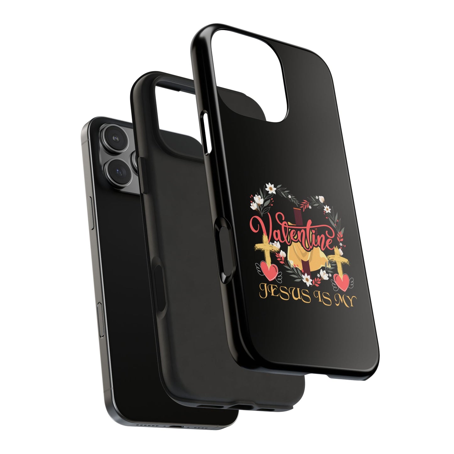 Jesus Is My Valentine Heart Valentine'S Day - Tough Phone Case