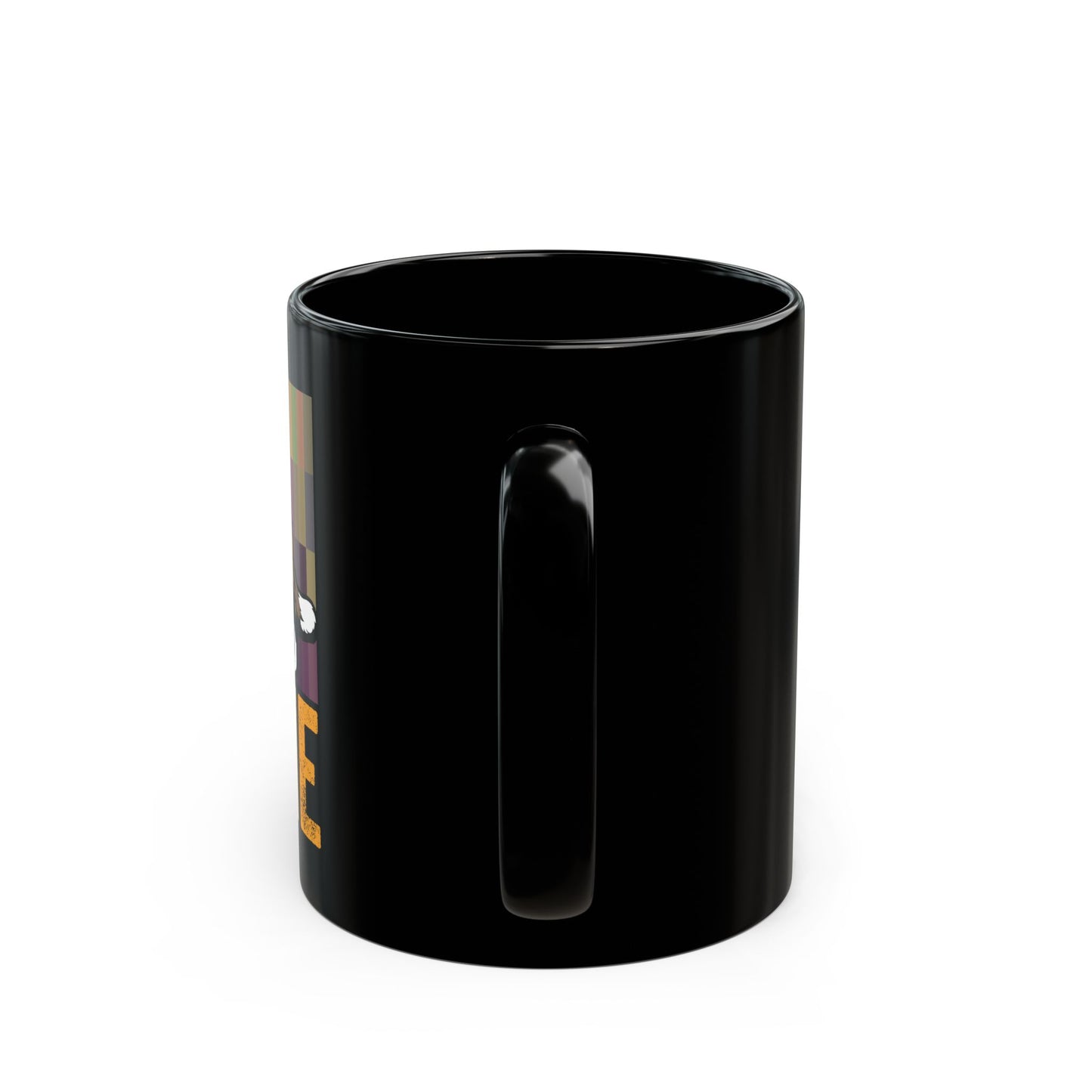 Smooth Collie Vintage Style Dog - Black Mug
