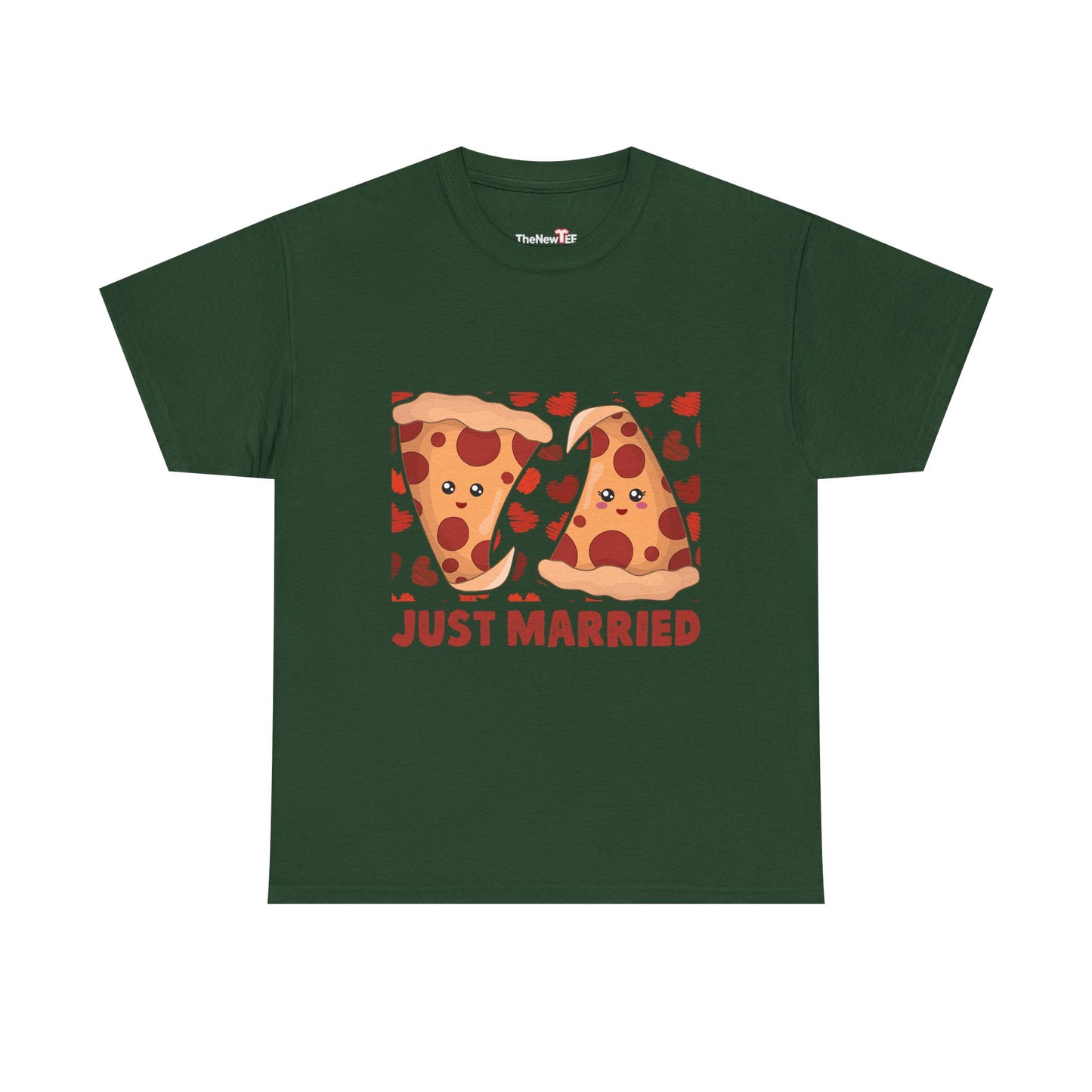 Just Married Pizza Slice - Unisex T-Shirt