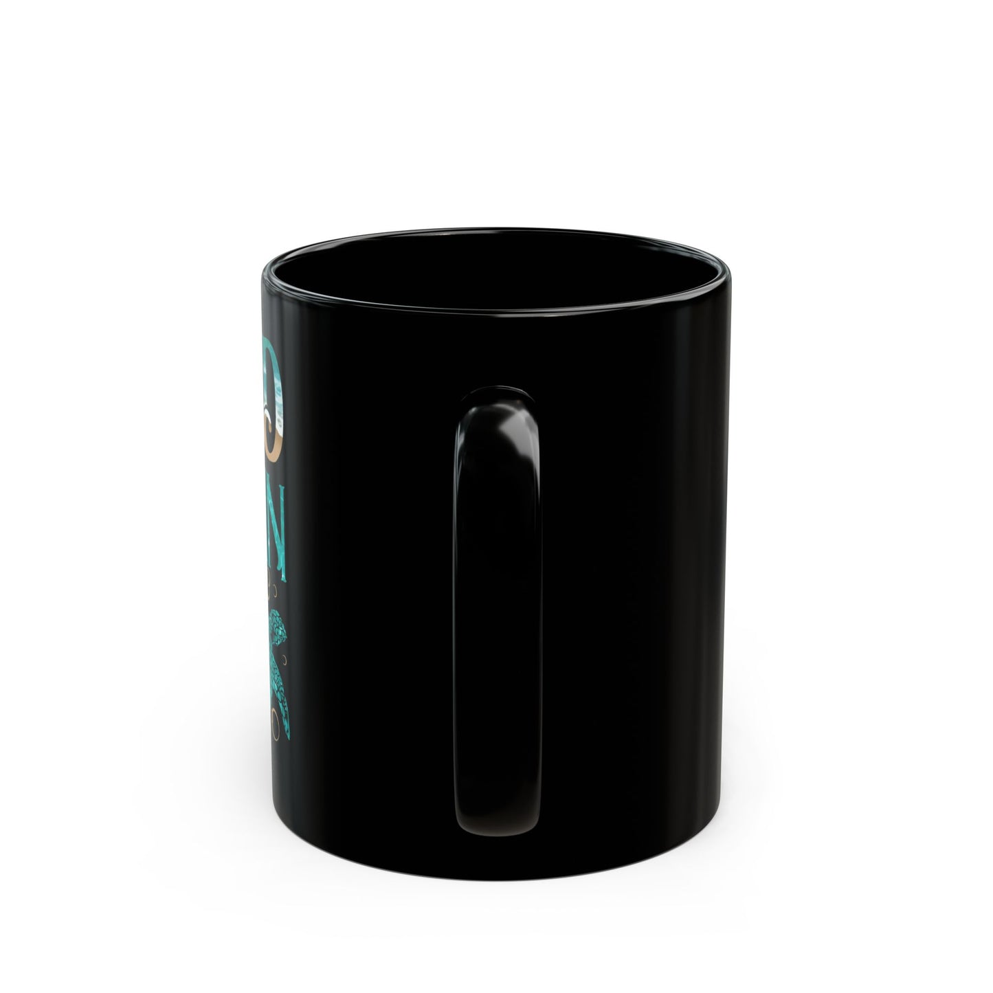 I Need Vitamin Sea Funny Ocean Turtle Water Beach - Black Mug