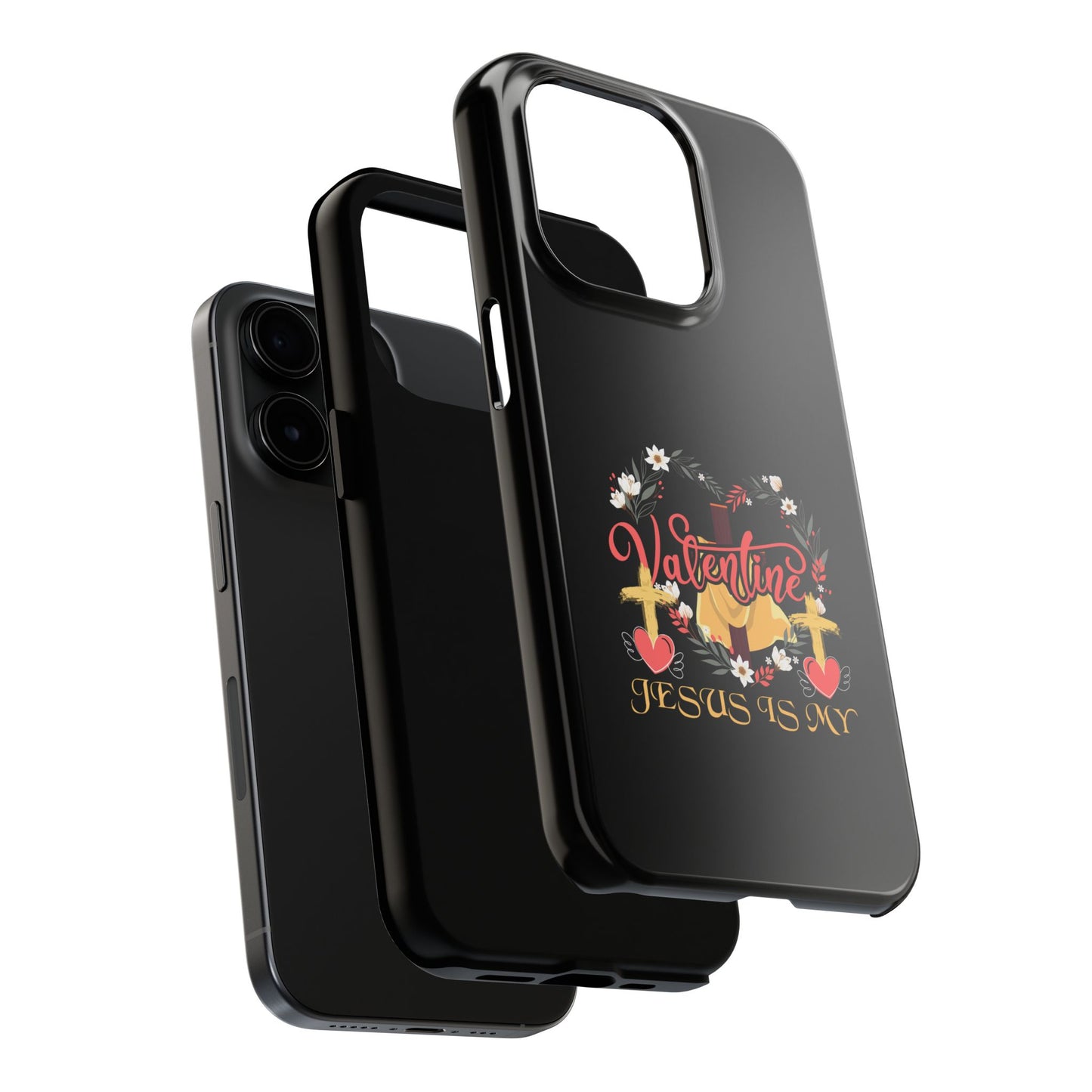 Jesus Is My Valentine Heart Valentine'S Day - Tough Phone Case