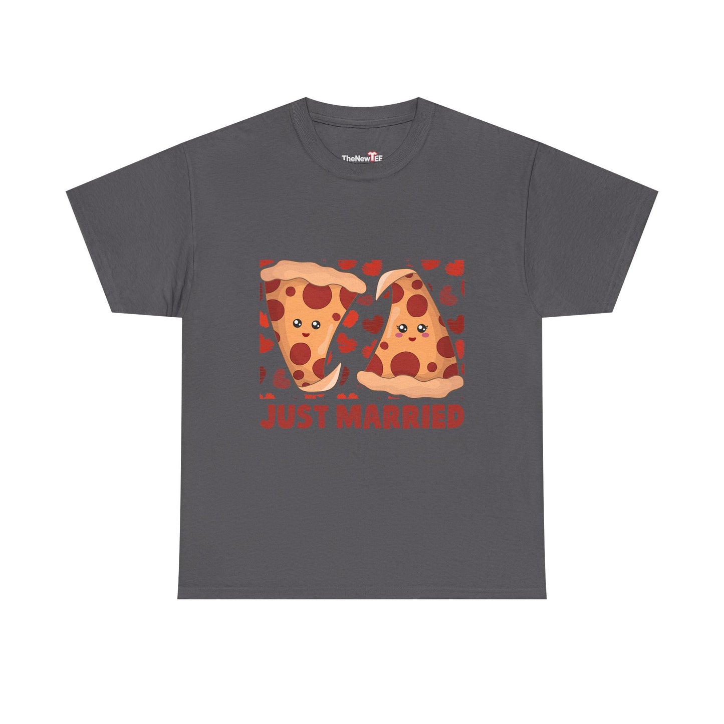 Just Married Pizza Slice - Unisex T-Shirt