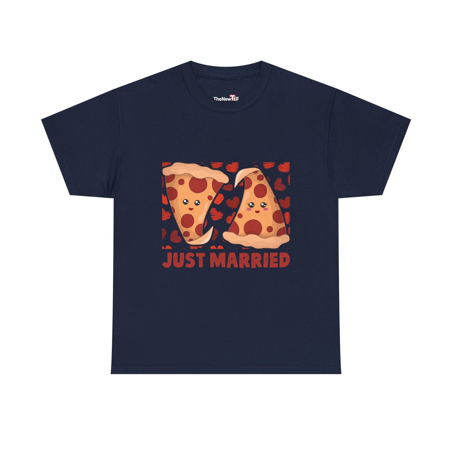 Just Married Pizza Slice - Unisex T-Shirt
