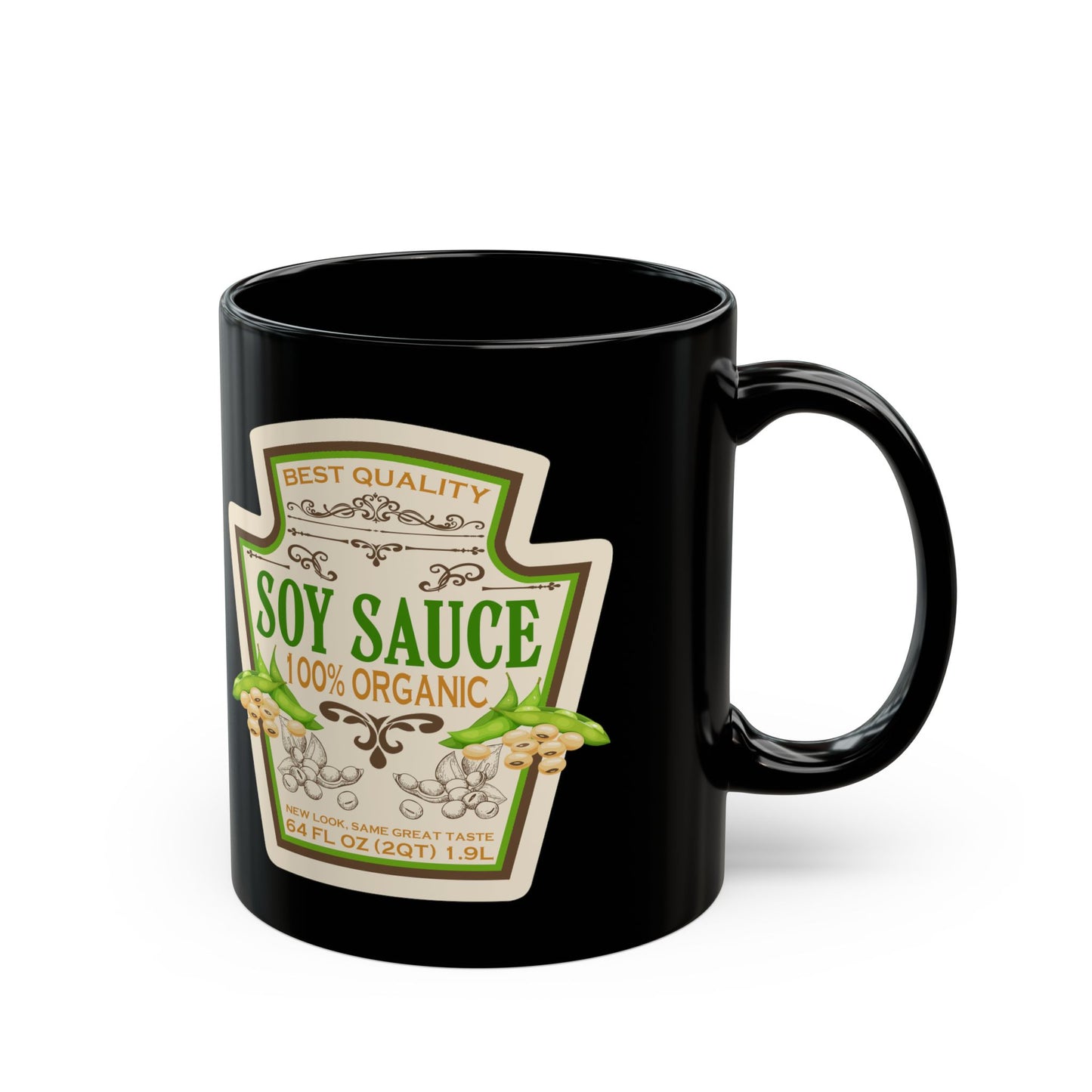 Soy Sauce Funny - Black Mug