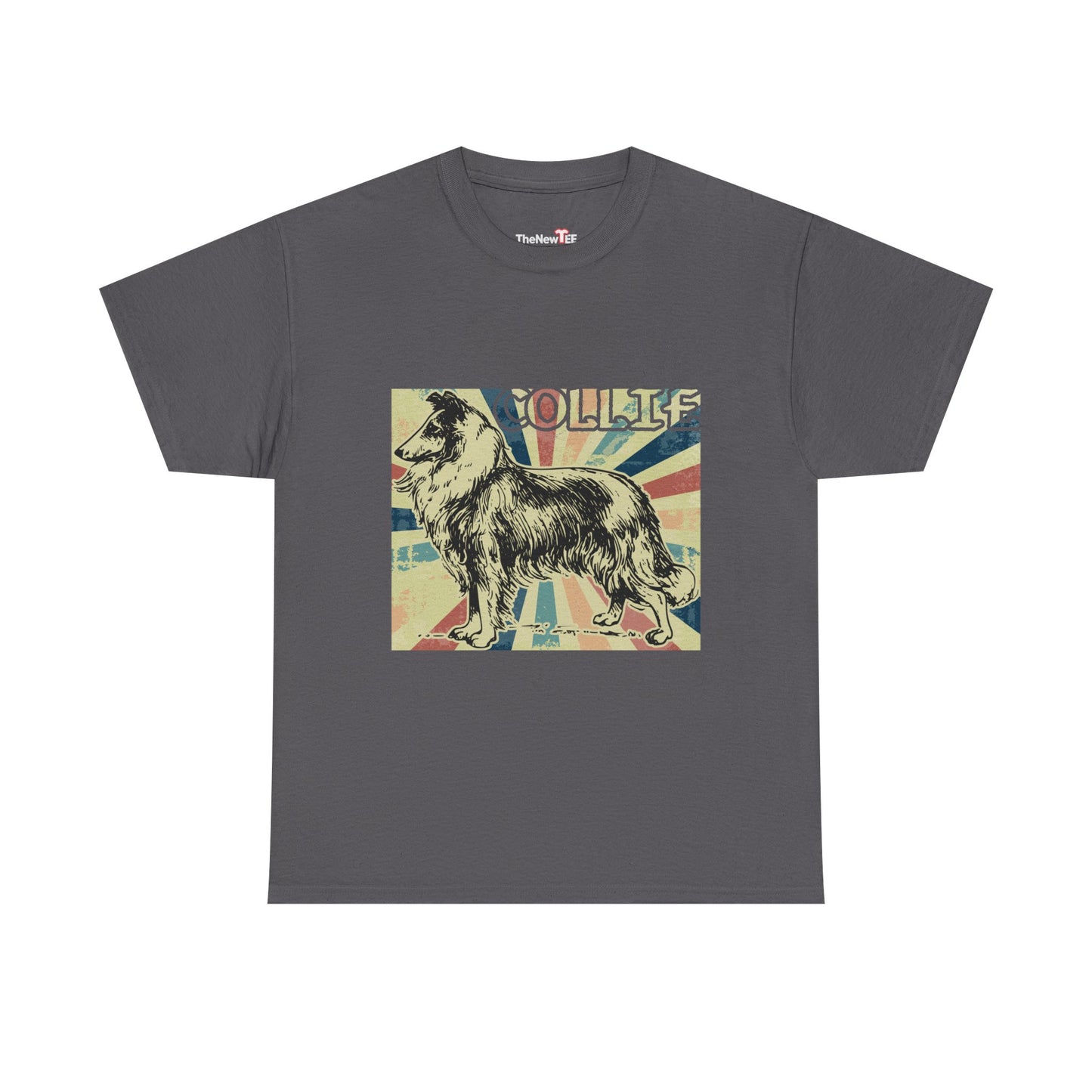Smooth Collie Vintage Style Dog - Unisex T-Shirt