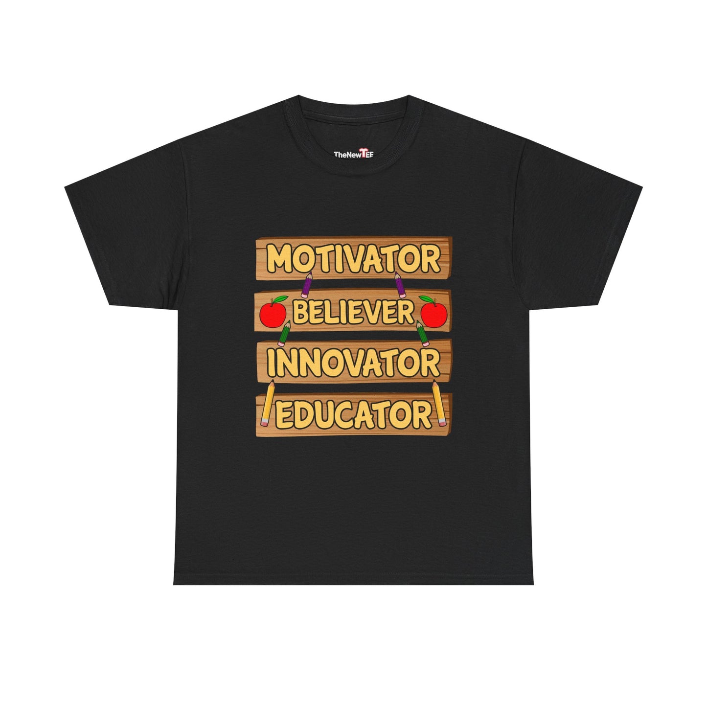 Teacher Motivator Believer Innovator Educator - Unisex T-Shirt