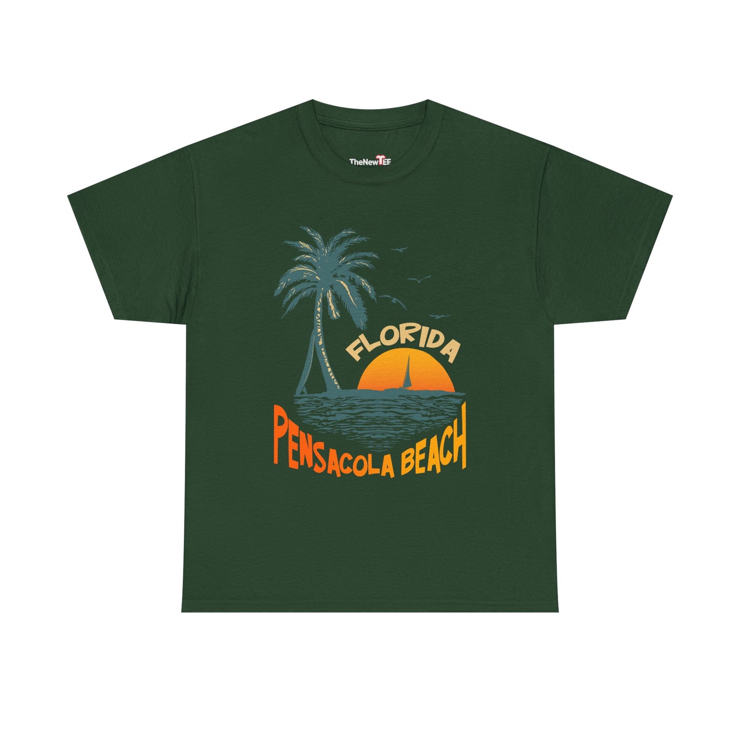 Family Vacation Retro Sunset Florida Pensacola Beach - Unisex T-Shirt