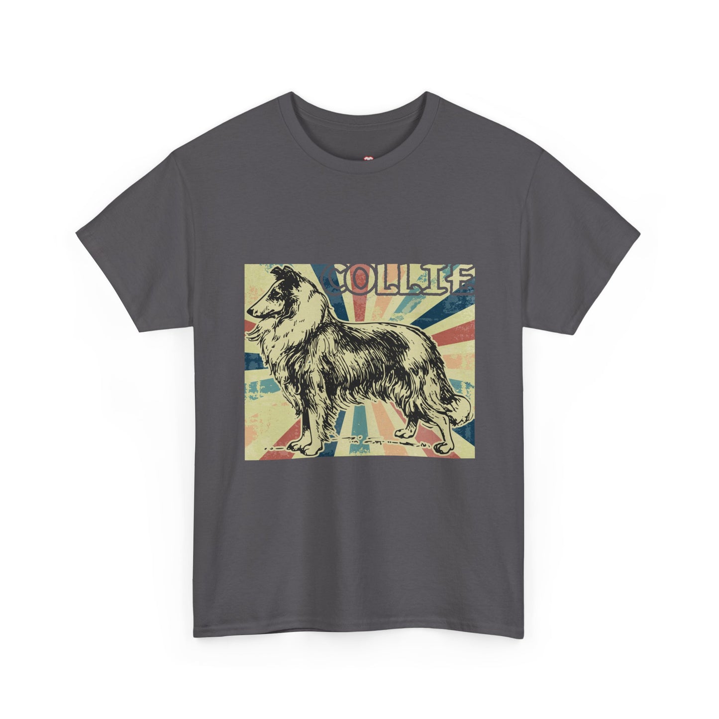 Smooth Collie Vintage Style Dog - Unisex T-Shirt