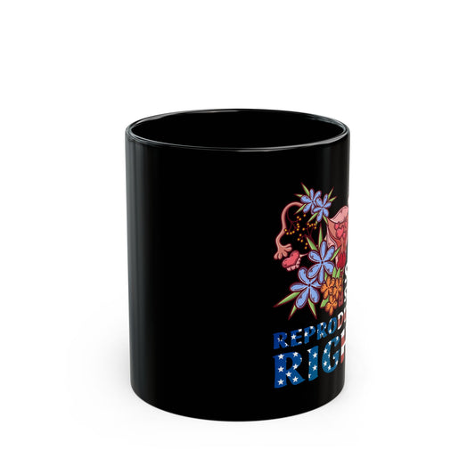 Stars Stripes Reproductive Rights - Black Mug