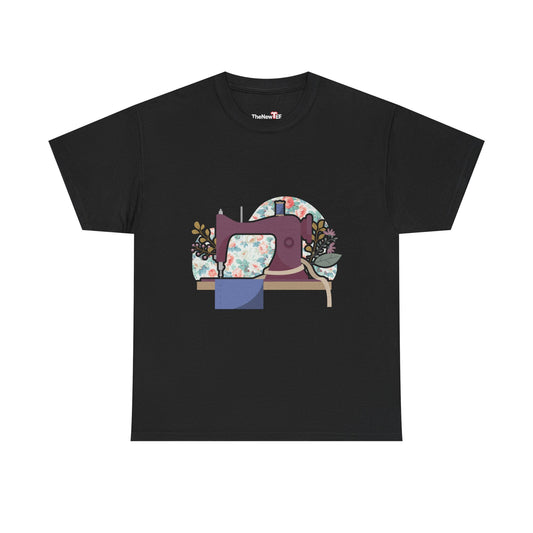 Yarn Craft Colored Sewing Machine   Harmless Hobby Quilting - Unisex T-Shirt